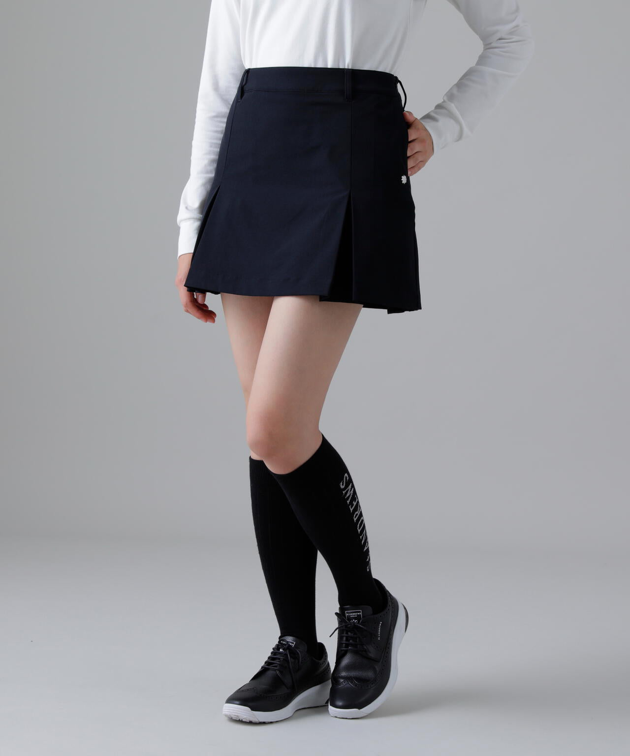 二重織2WAYストレッチスカート (WOMENS)