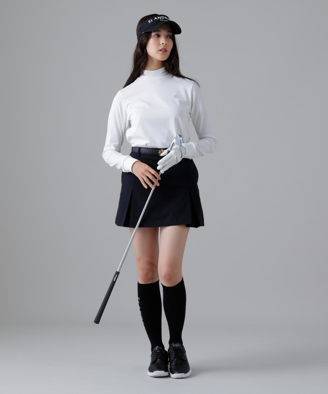 二重織2WAYストレッチスカート (WOMENS)