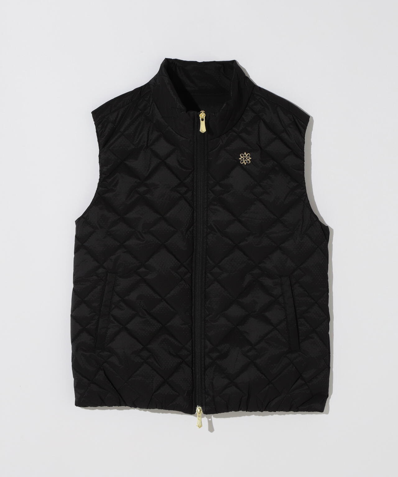 ドットストレッチキルトベスト (WOMENS)