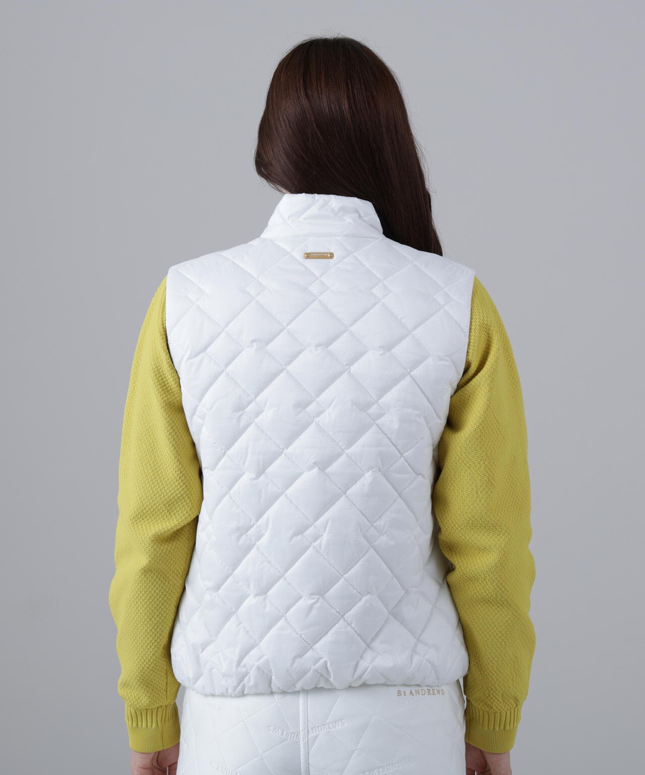 ドットストレッチキルトベスト (WOMENS) | St ANDREWS（セント