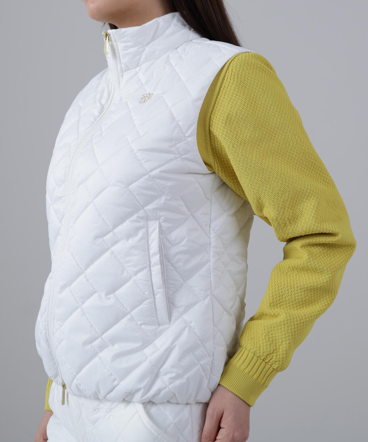 ドットストレッチキルトベスト (WOMENS) | St ANDREWS（セント