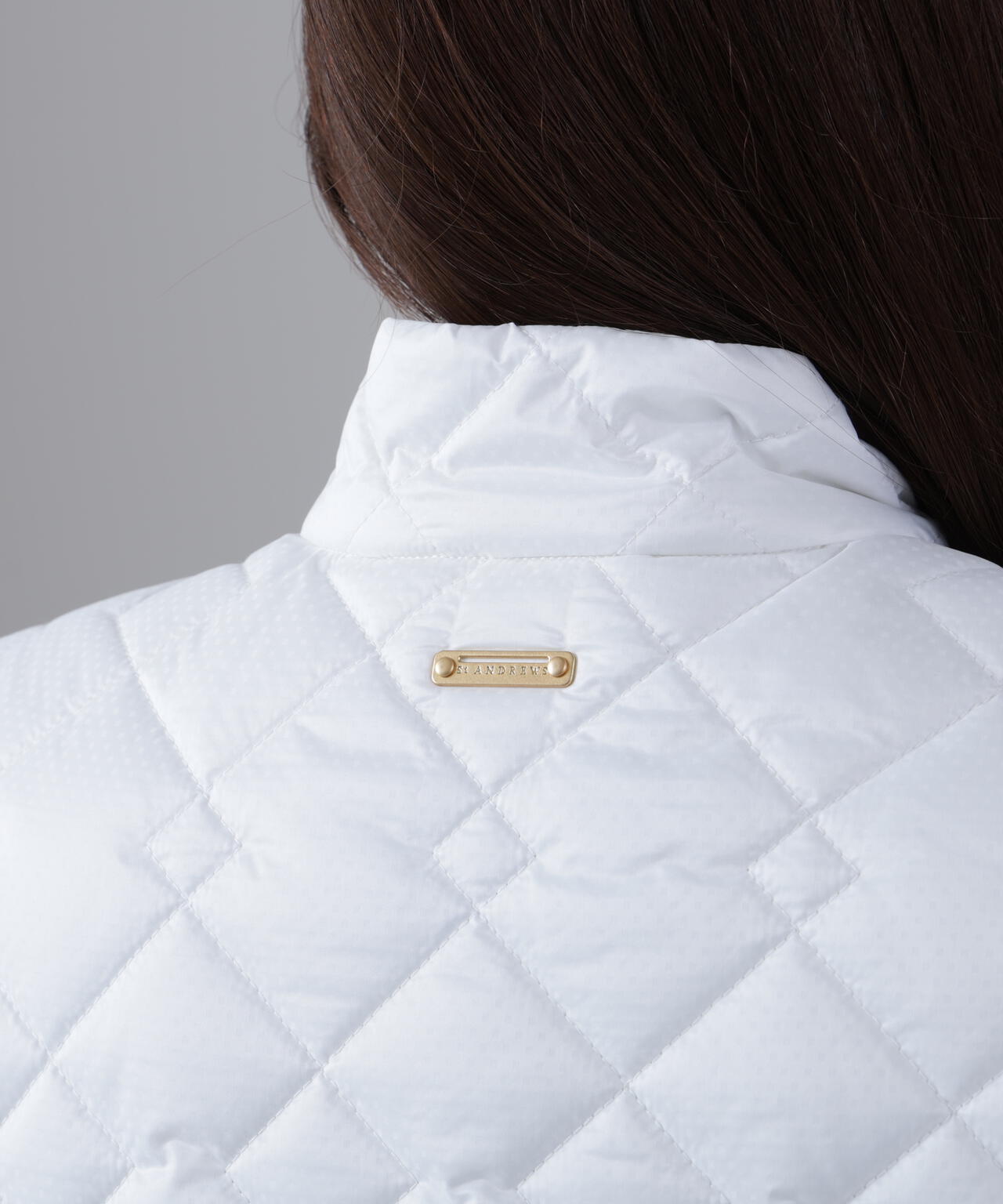 ドットストレッチキルトベスト (WOMENS) | St ANDREWS（セント