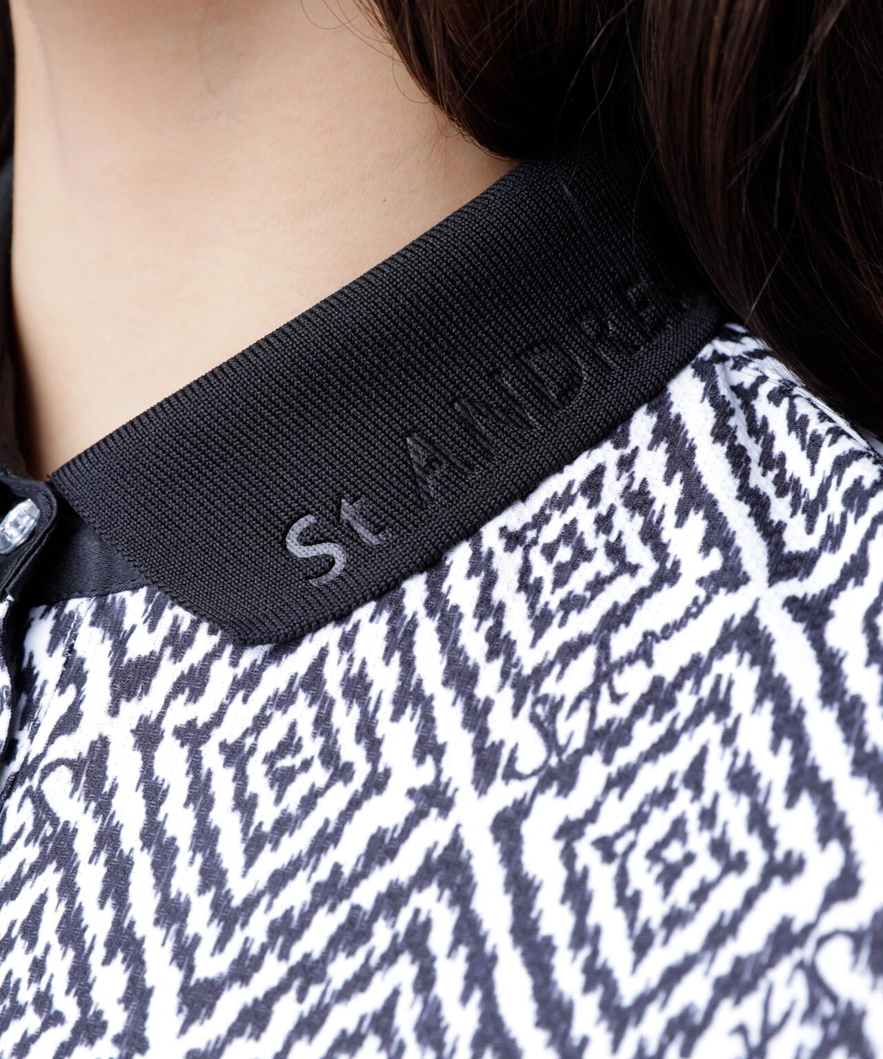 SPXダイヤプリント半袖ポロシャツ (WOMENS)