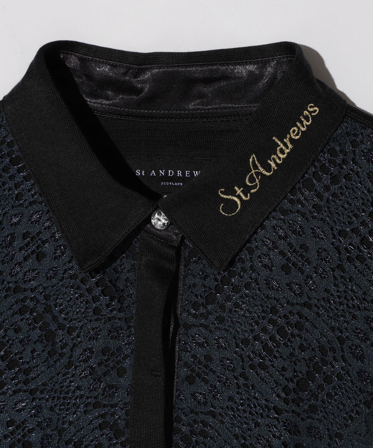 リファインジャージ×レース長袖シャツ (WOMENS) | St ANDREWS（セント