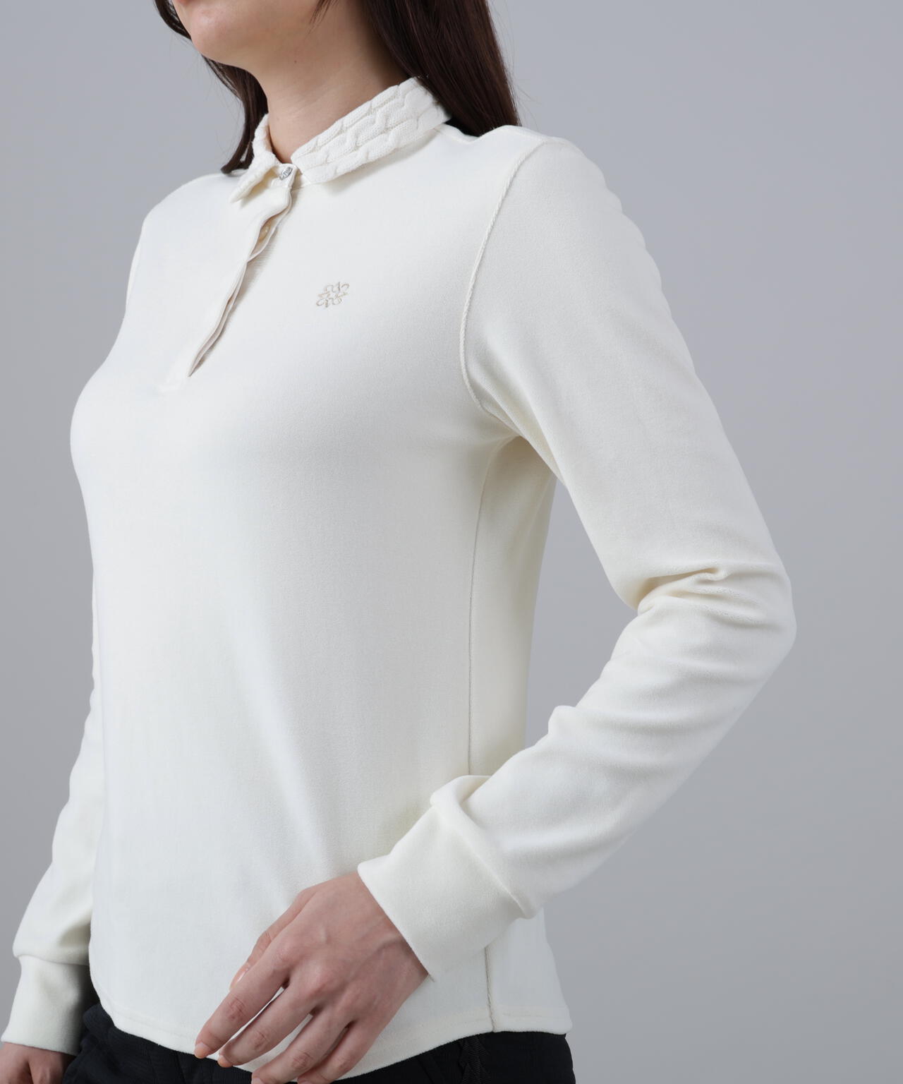 パイル長袖ポロシャツ (WOMENS) | St ANDREWS（セントアンドリュース