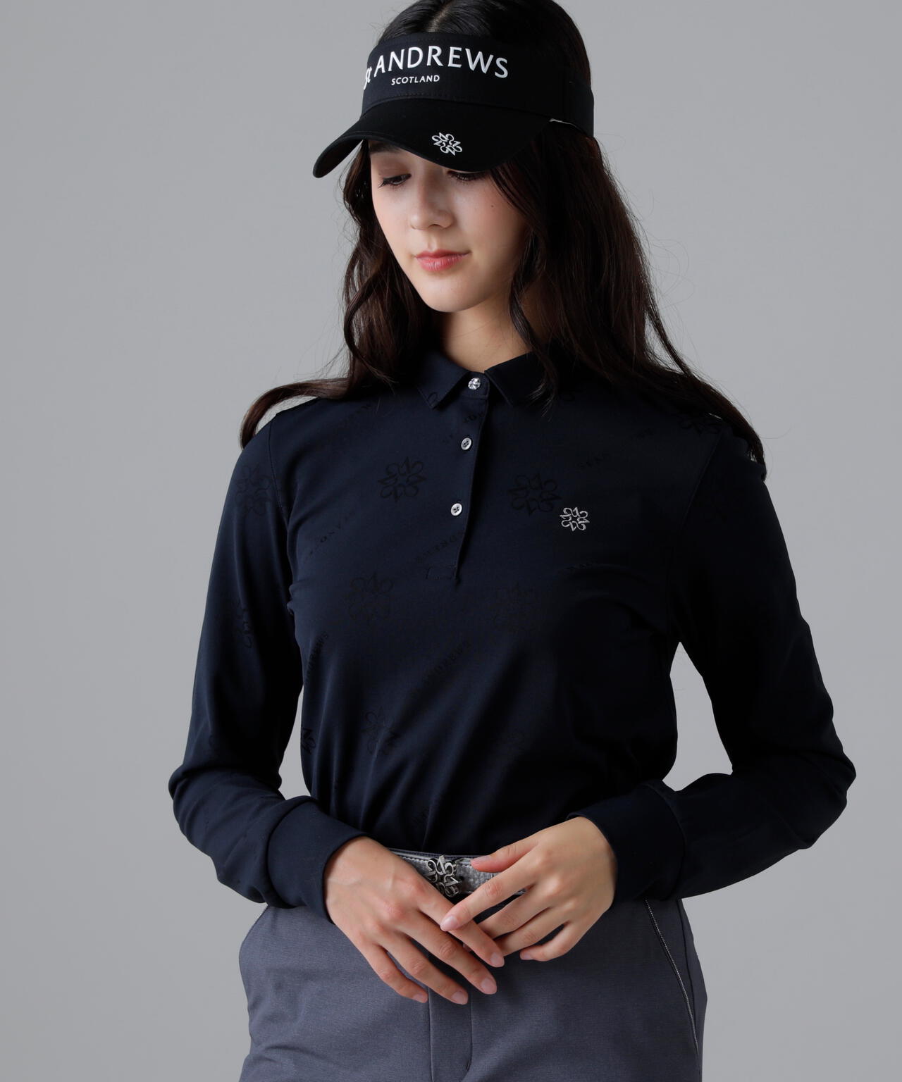 ゴルフ セントアンドリュース レディース シャツ トップス 長袖