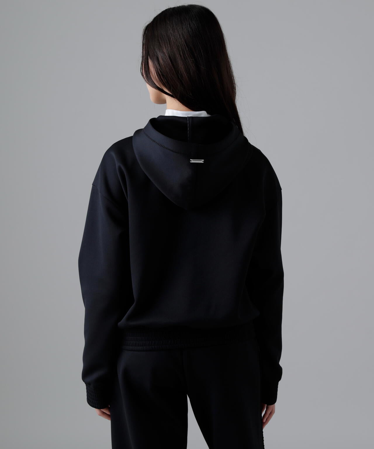 A7.DECEMBERMAY ユニセックス フーディー ダンボールニット 黒 ダンボールニットフーディ (WOMENS) | St ANDREWS（セント