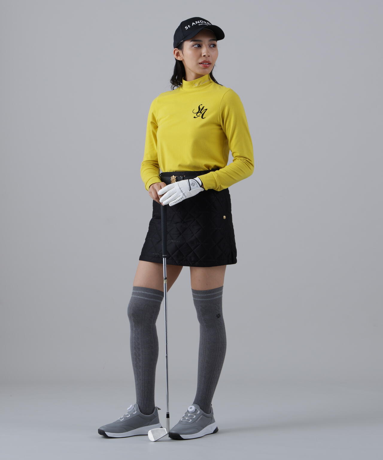 ソリストヒート長袖ハイネックカットソー (WOMENS) | St ANDREWS