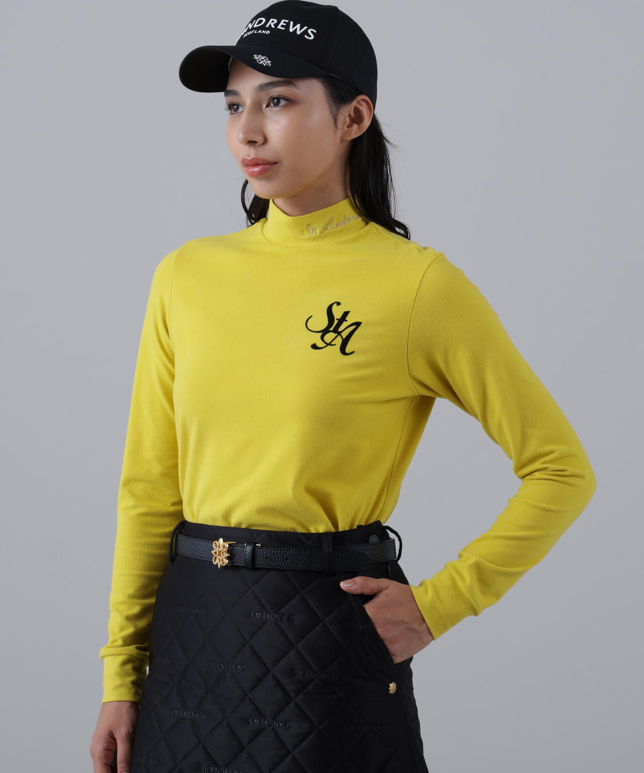 St ANDREWS ハイネックカットソー ソリストヒート長袖ハイネックカットソー (WOMENS) | St ANDREWS