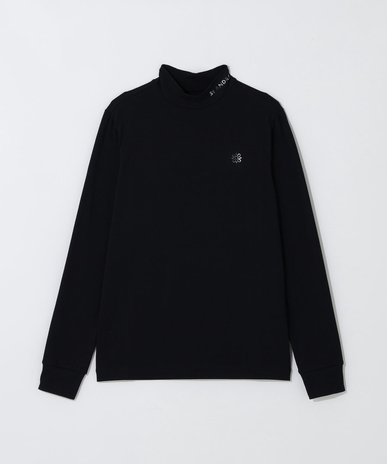 ベア天竺長袖ハイネックカットソー (WOMENS)