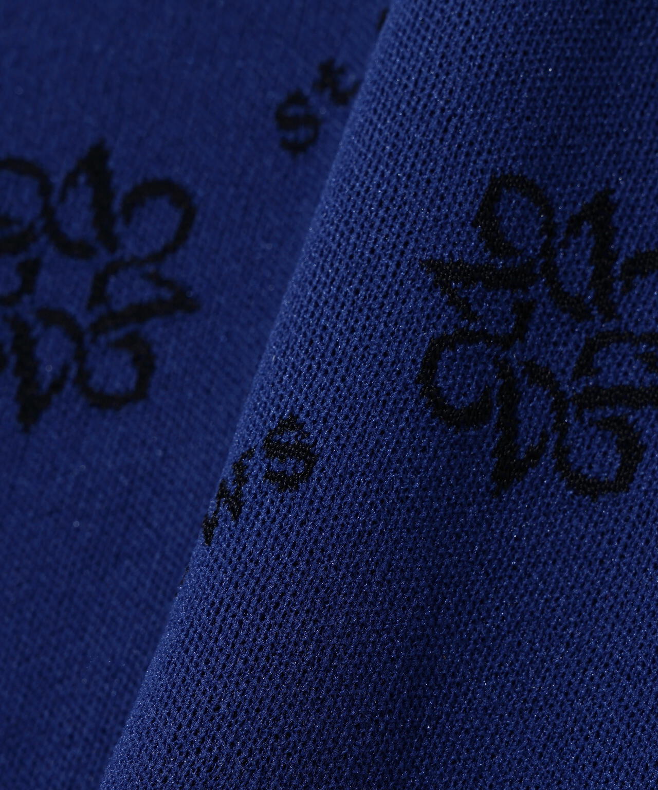 14Gロゴケルトジャガードクルーネックニットプルオーバー