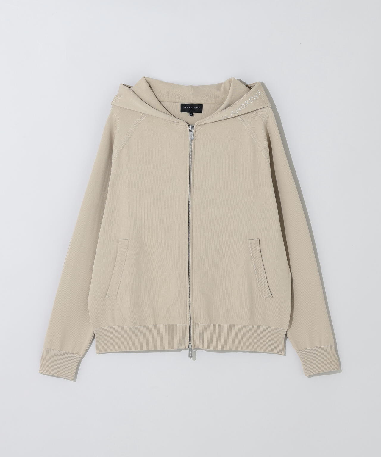 14G天竺×リブフルジップニットフーディ (WOMENS)