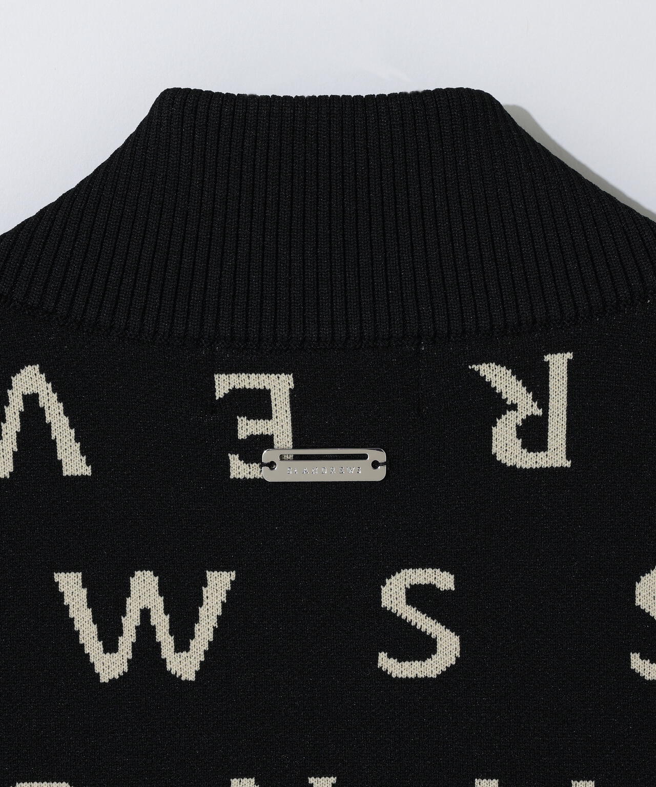 14Gロゴジャガードフルジップニット (WOMENS)