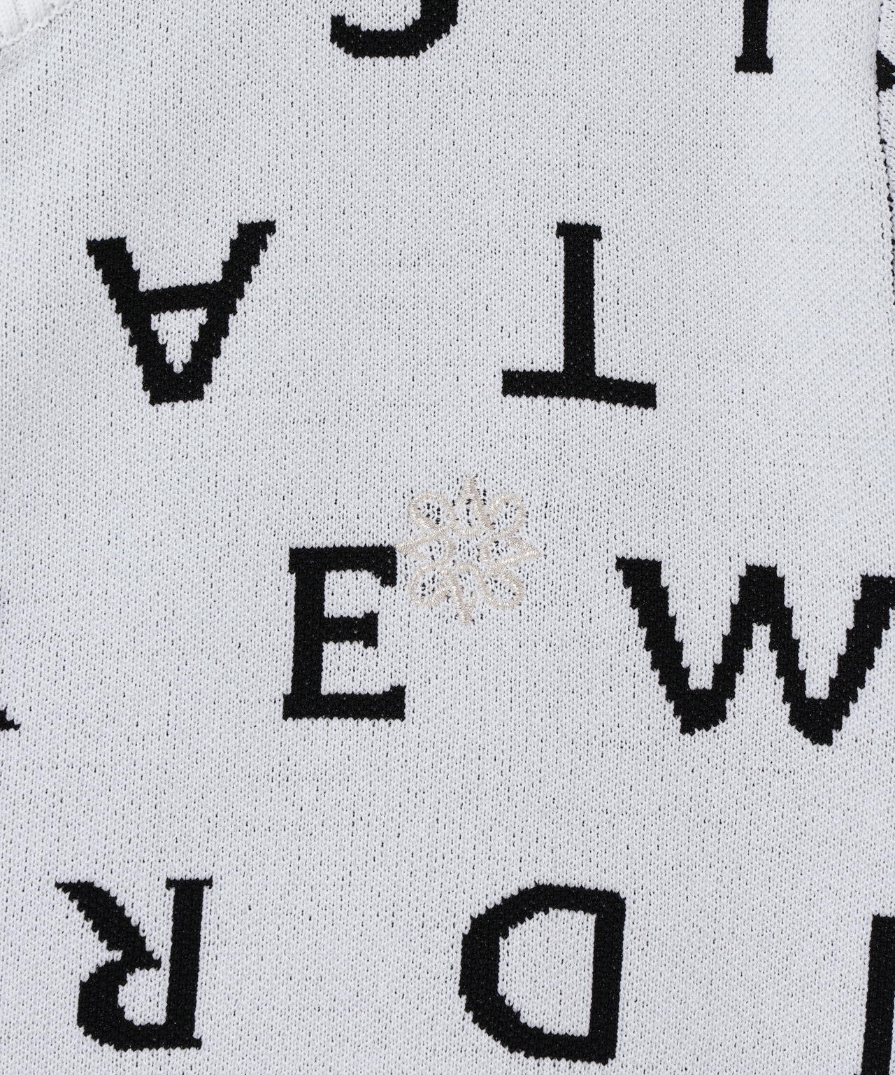 14Gロゴジャガードフルジップニット (WOMENS)