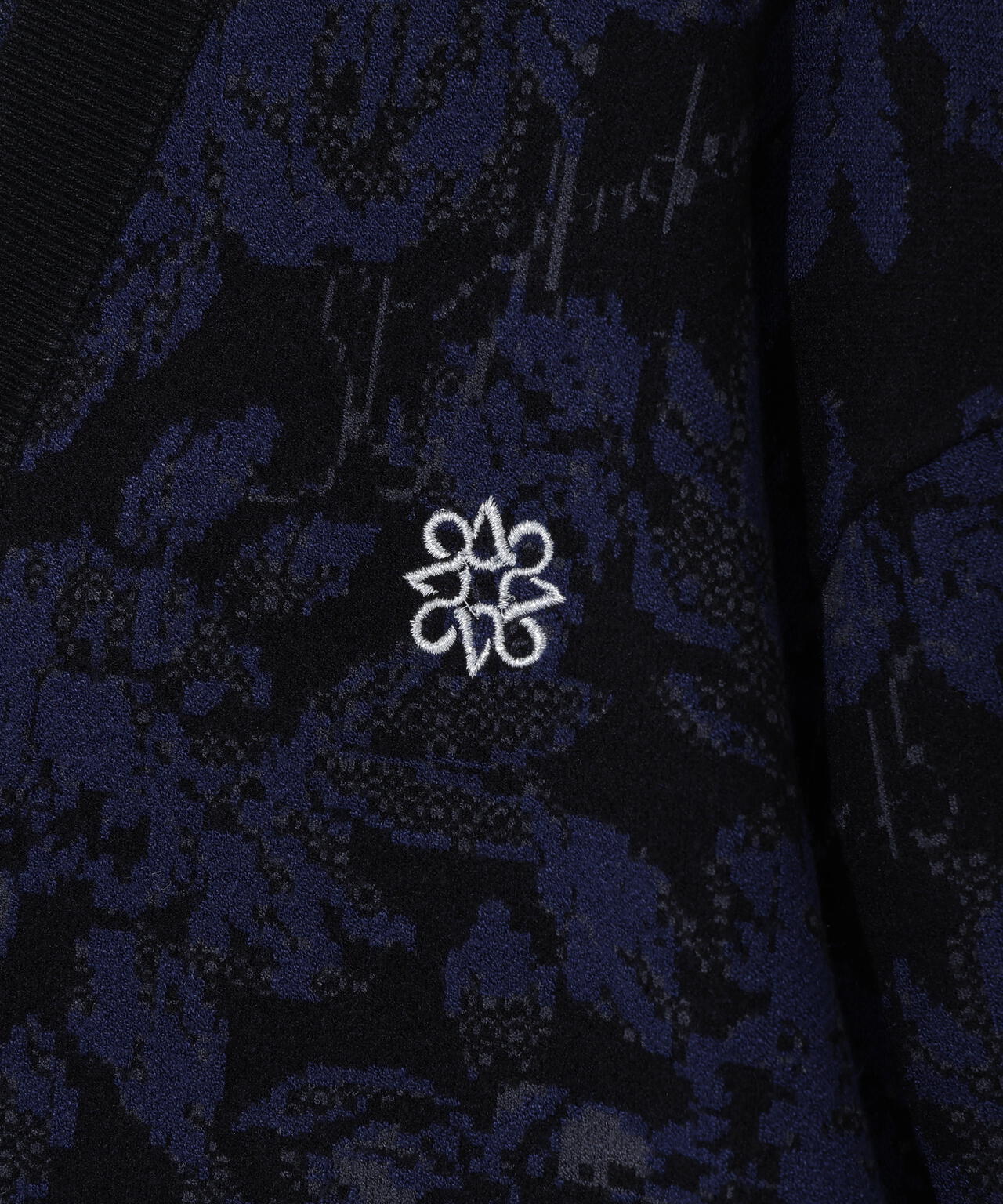 16Gボニースコットランドジャガードニットカーディガン (WOMENS)