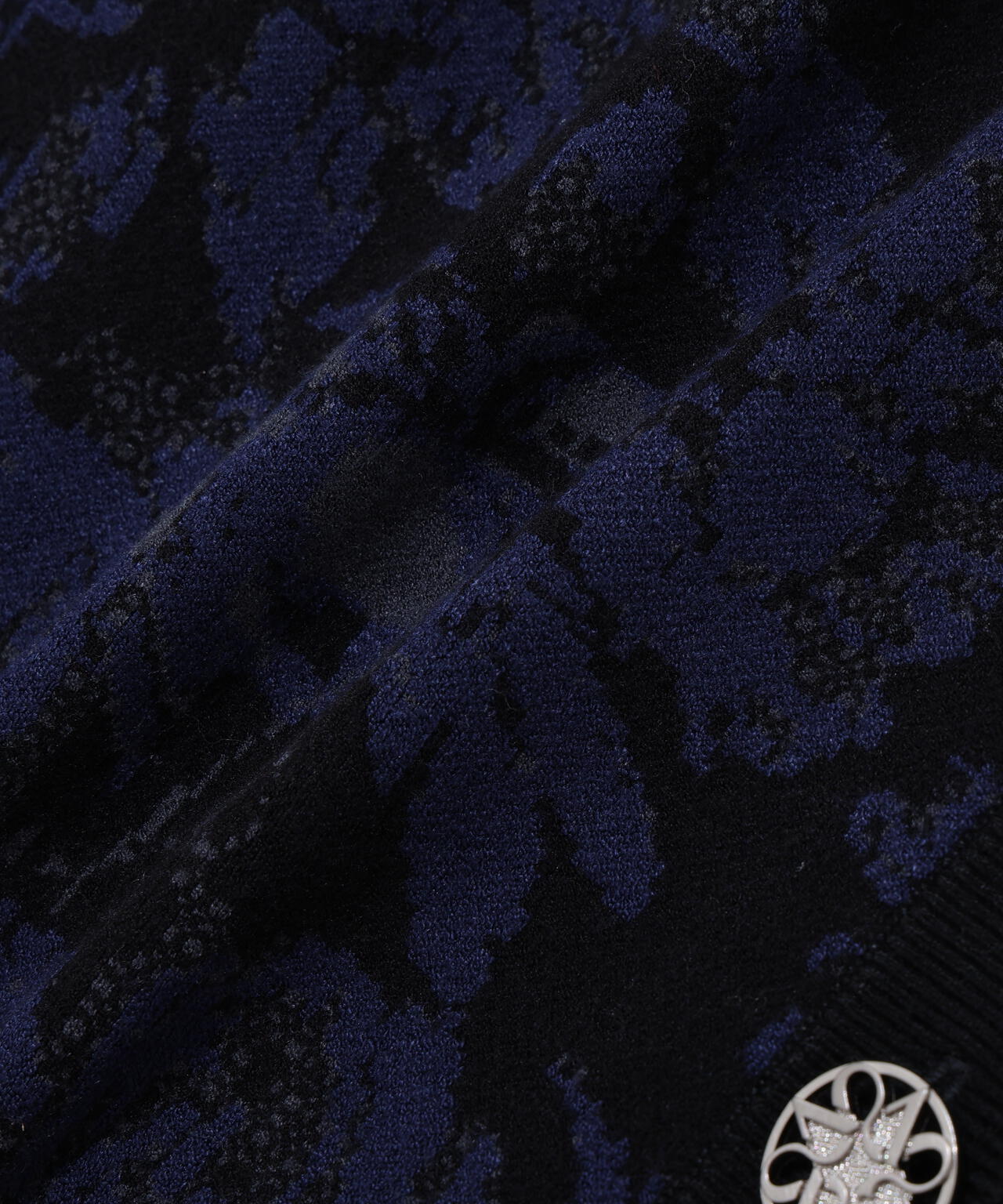 16Gボニースコットランドジャガードニットカーディガン (WOMENS)