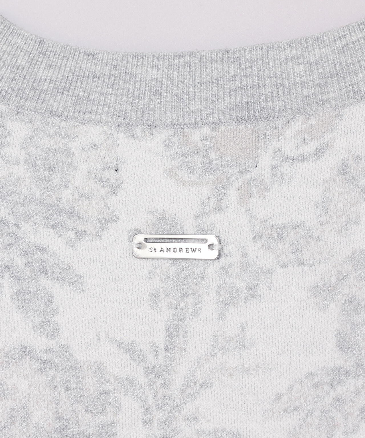 16Gボニースコットランドジャガードニットカーディガン (WOMENS)