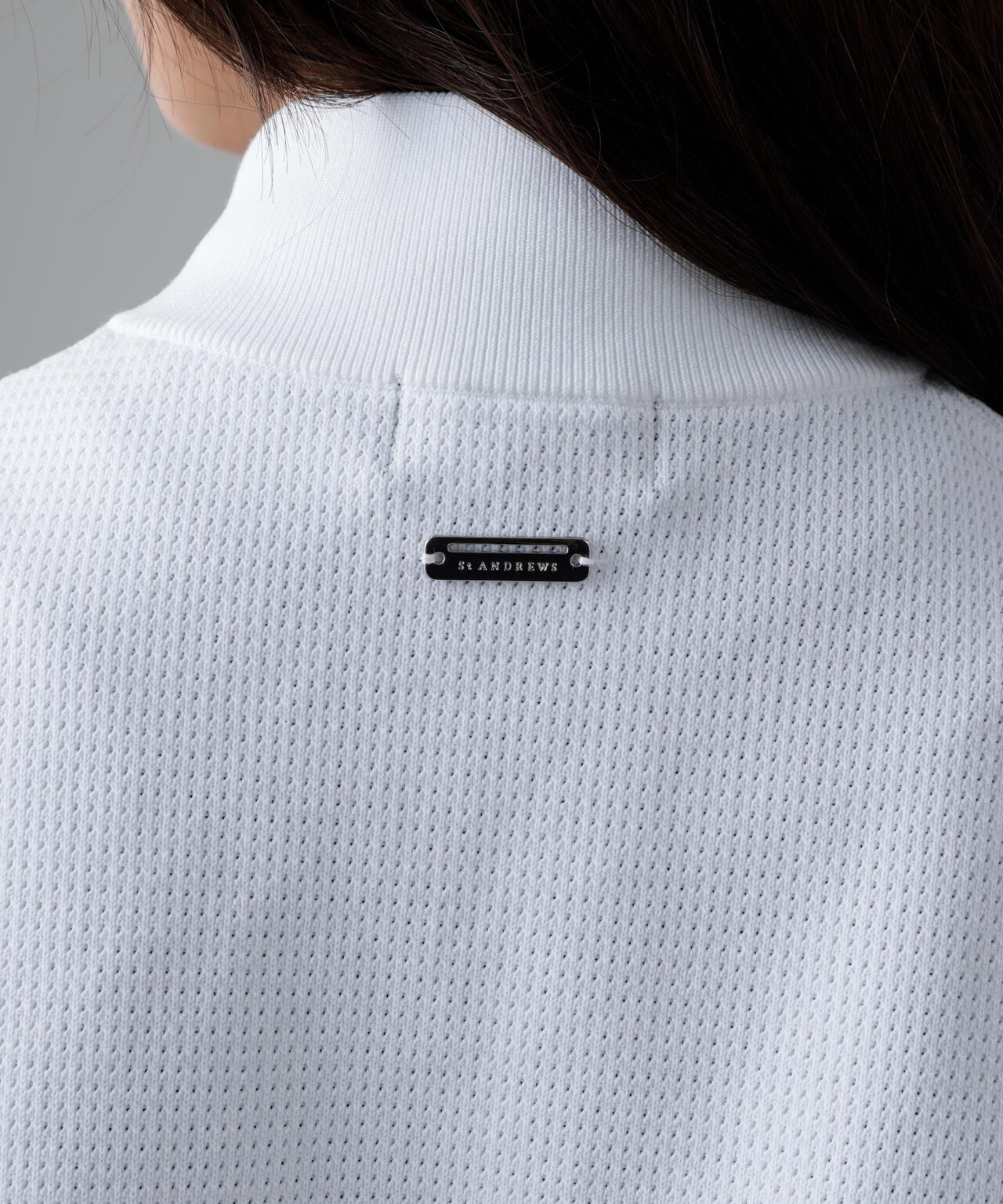 14Gフルジップアップニットベスト (WOMENS) | St ANDREWS（セント