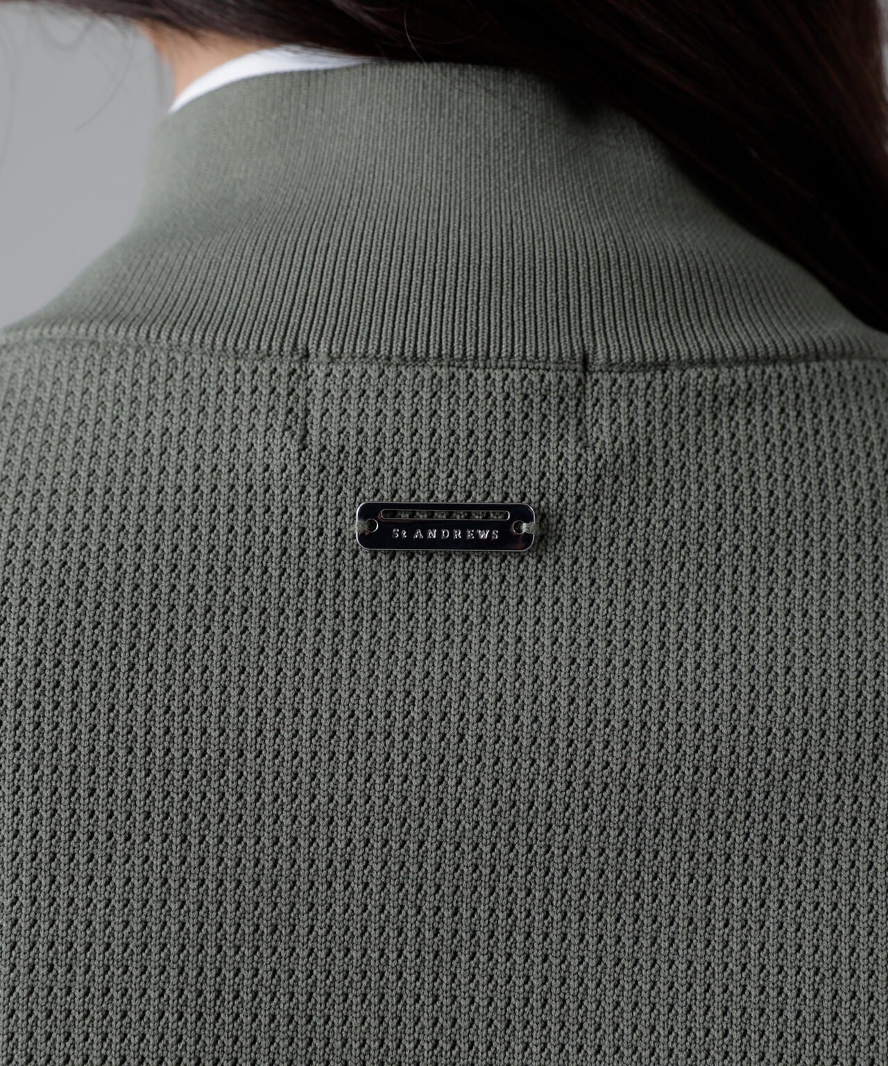 14Gフルジップアップニットベスト (WOMENS)