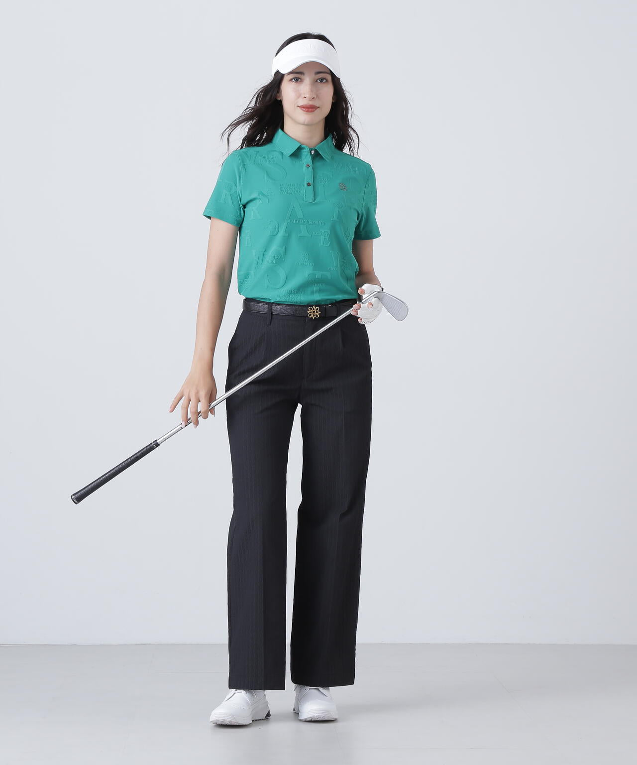 ドットサークルジャガードパンツ (WOMENS)