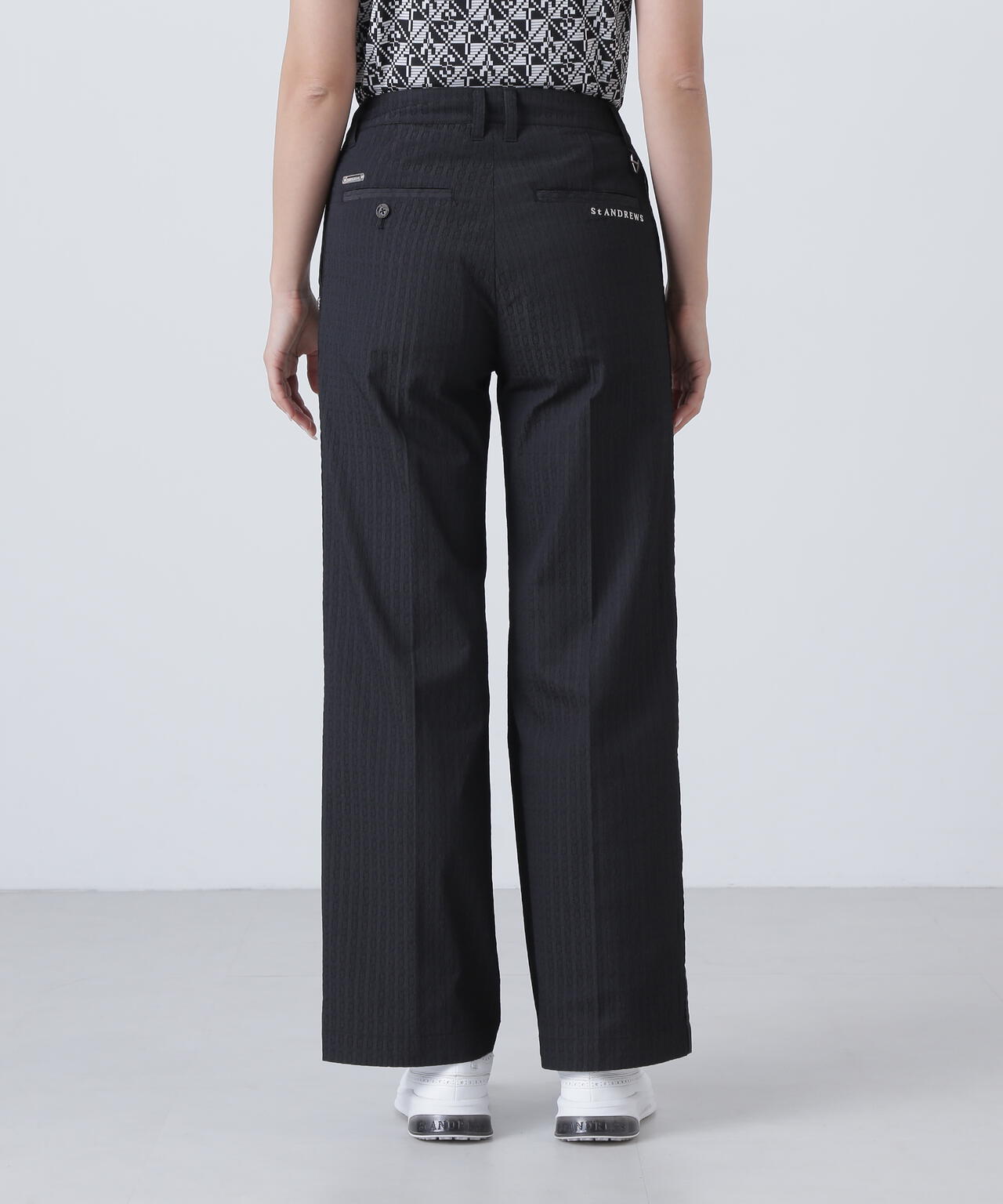 ドットサークルジャガードパンツ (WOMENS)