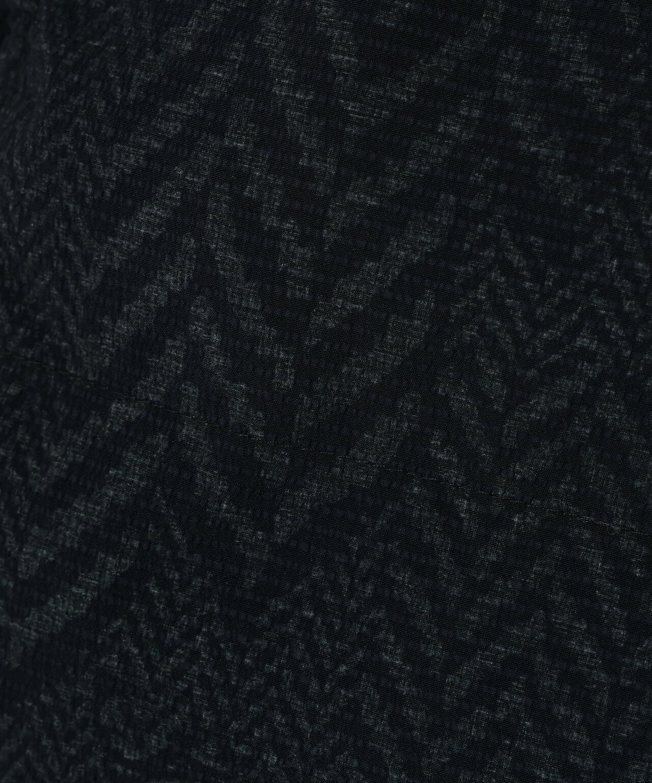 ヘリンボーンプリント中綿キルトブルゾン (WOMENS)