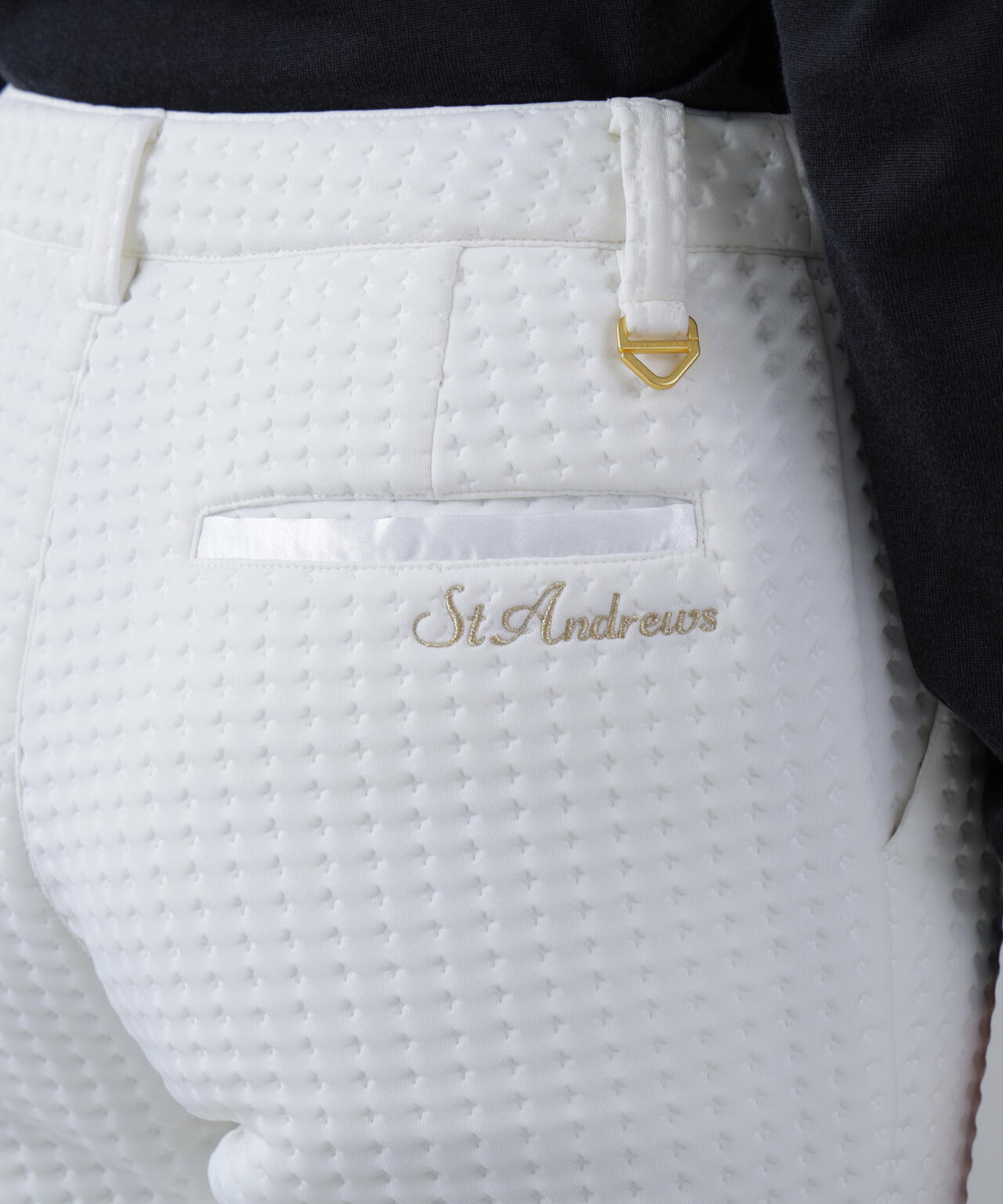ダンボールピンソニックエンボスパンツ (WOMENS) | St ANDREWS（セント