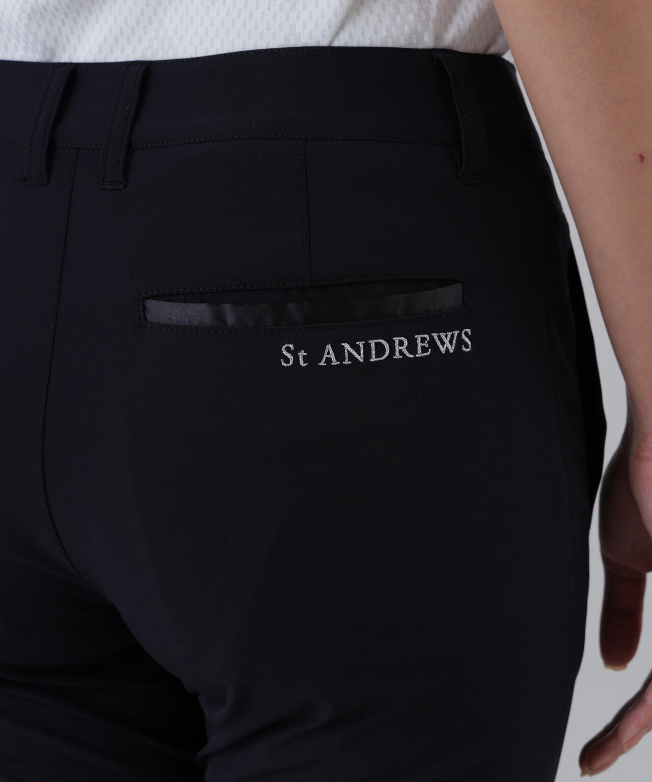 撥水】【ストレッチ】ナイロンタフタパンツ (WOMENS) | St ANDREWS