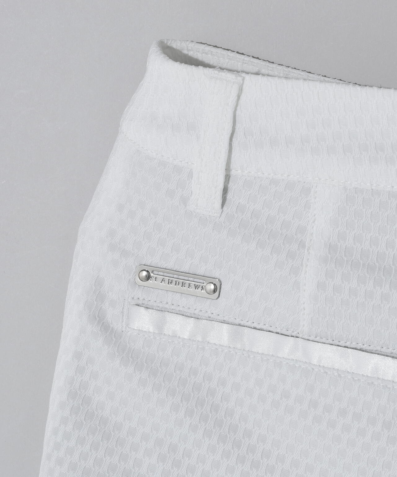 【ストレッチ】サークルジャガードパンツ (WOMENS)