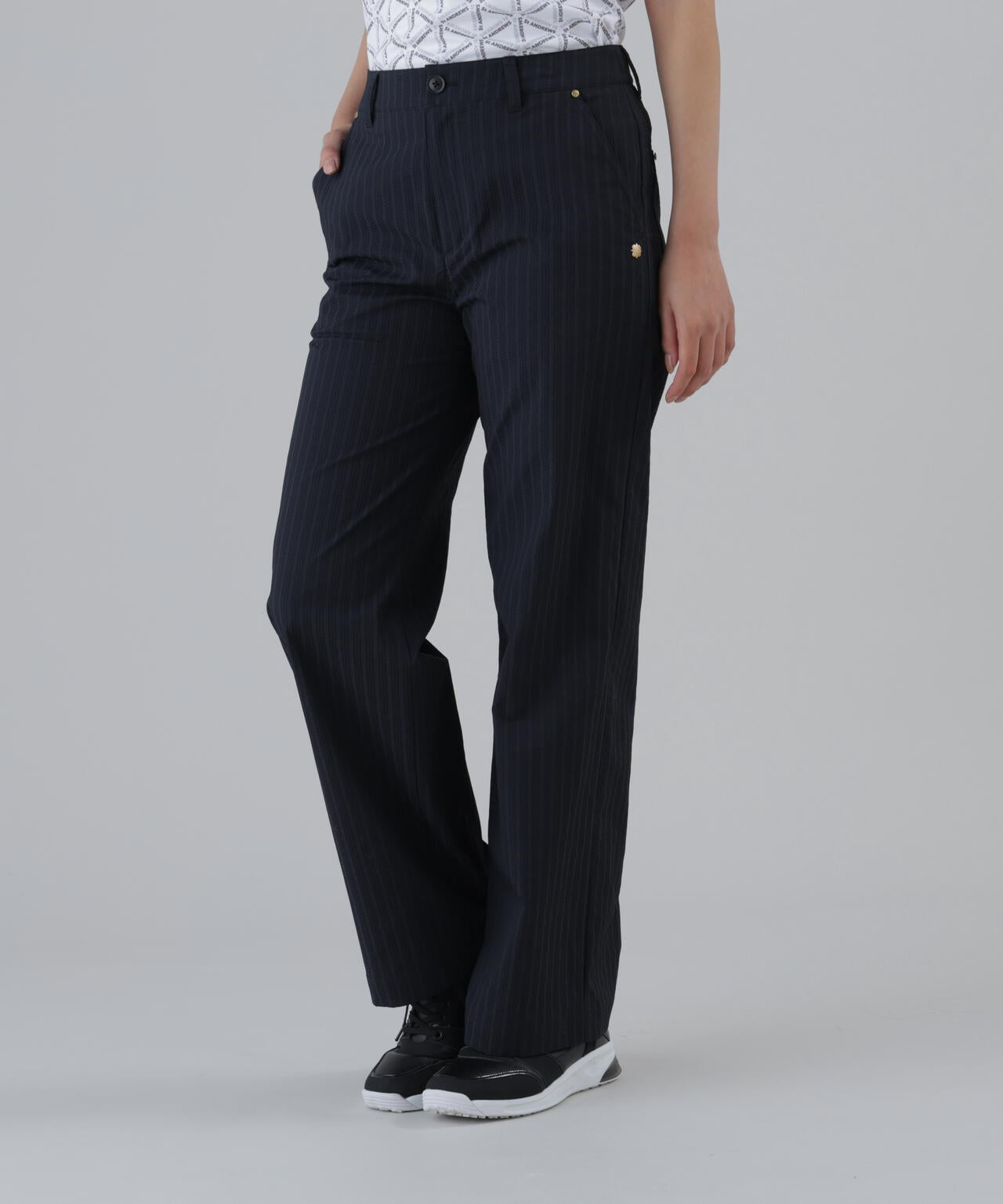 ストレッチ】ドビーストライプパンツ (WOMENS) | St ANDREWS（セント