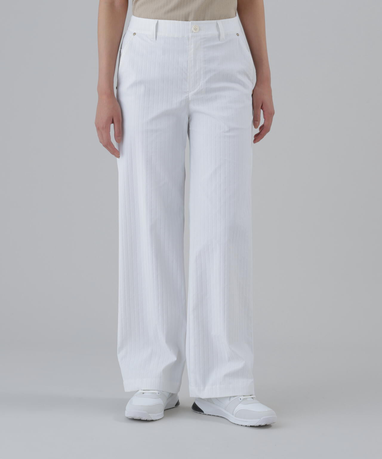 ストレッチ】ドビーストライプパンツ (WOMENS) | St ANDREWS（セント