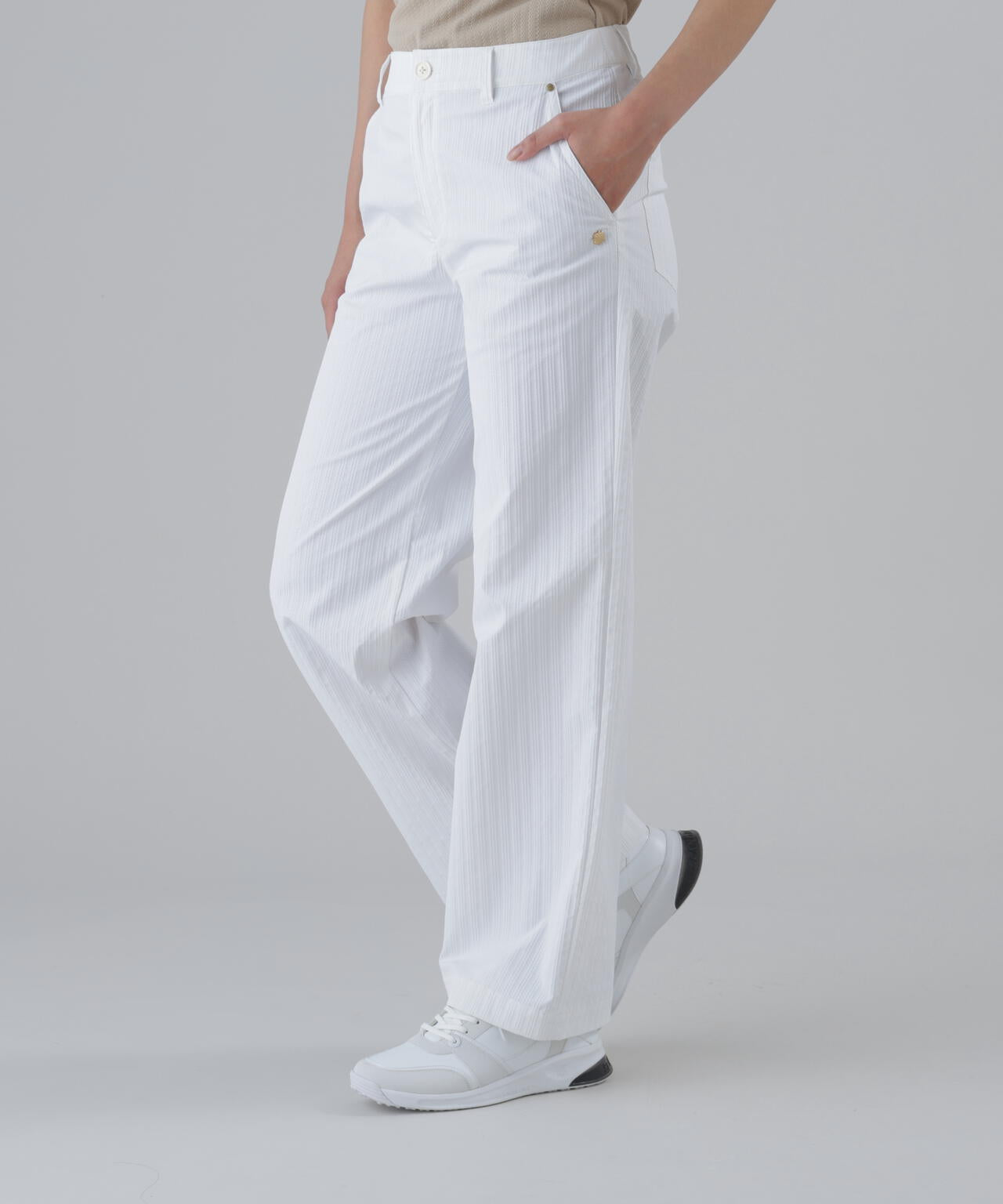 ストレッチ】ドビーストライプパンツ (WOMENS) | St ANDREWS（セント