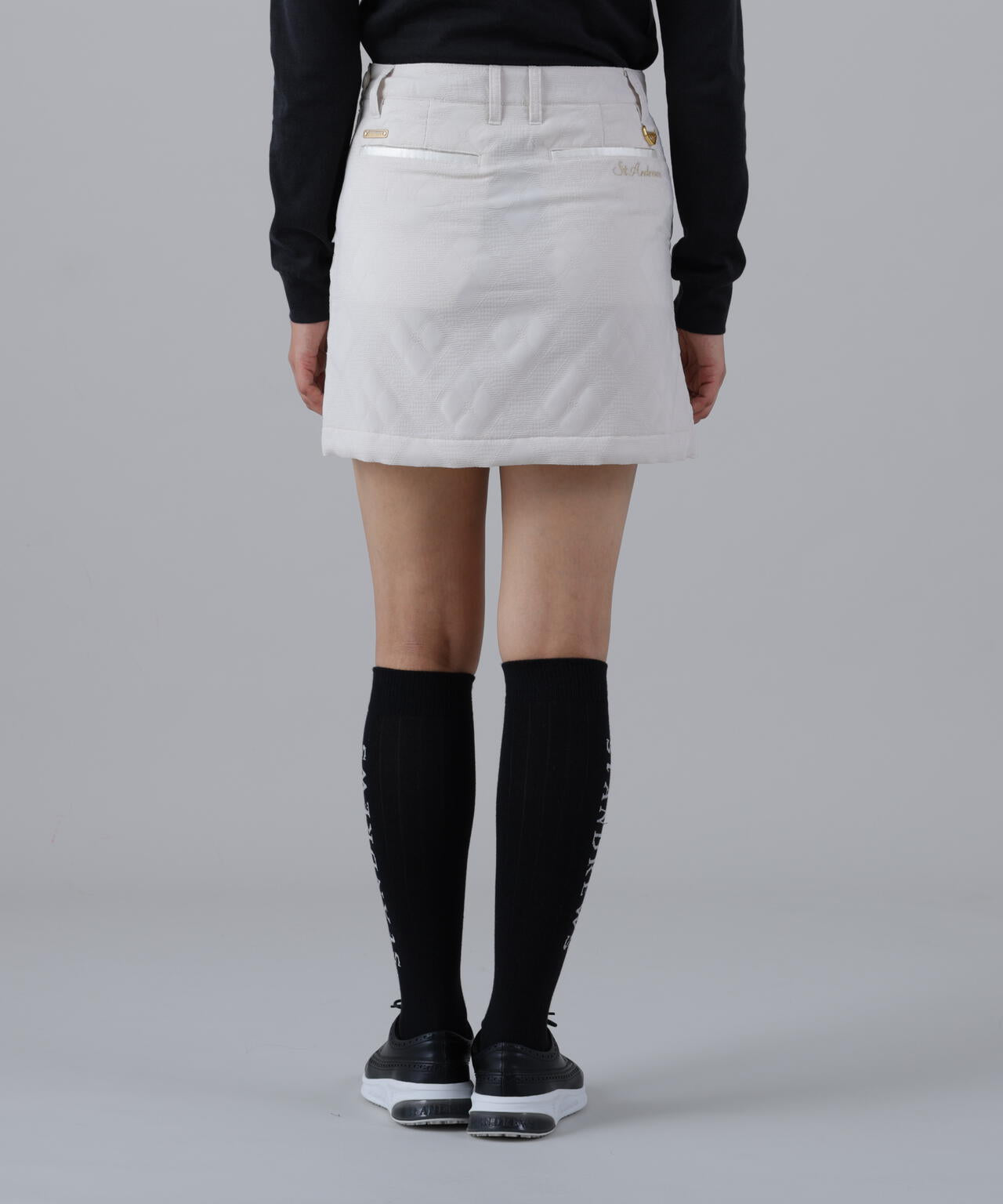 StANDREWS☆チェックスカート【即日発送】 バイアスチェックジャガードスカート (WOMENS) | St ANDREWS（セント