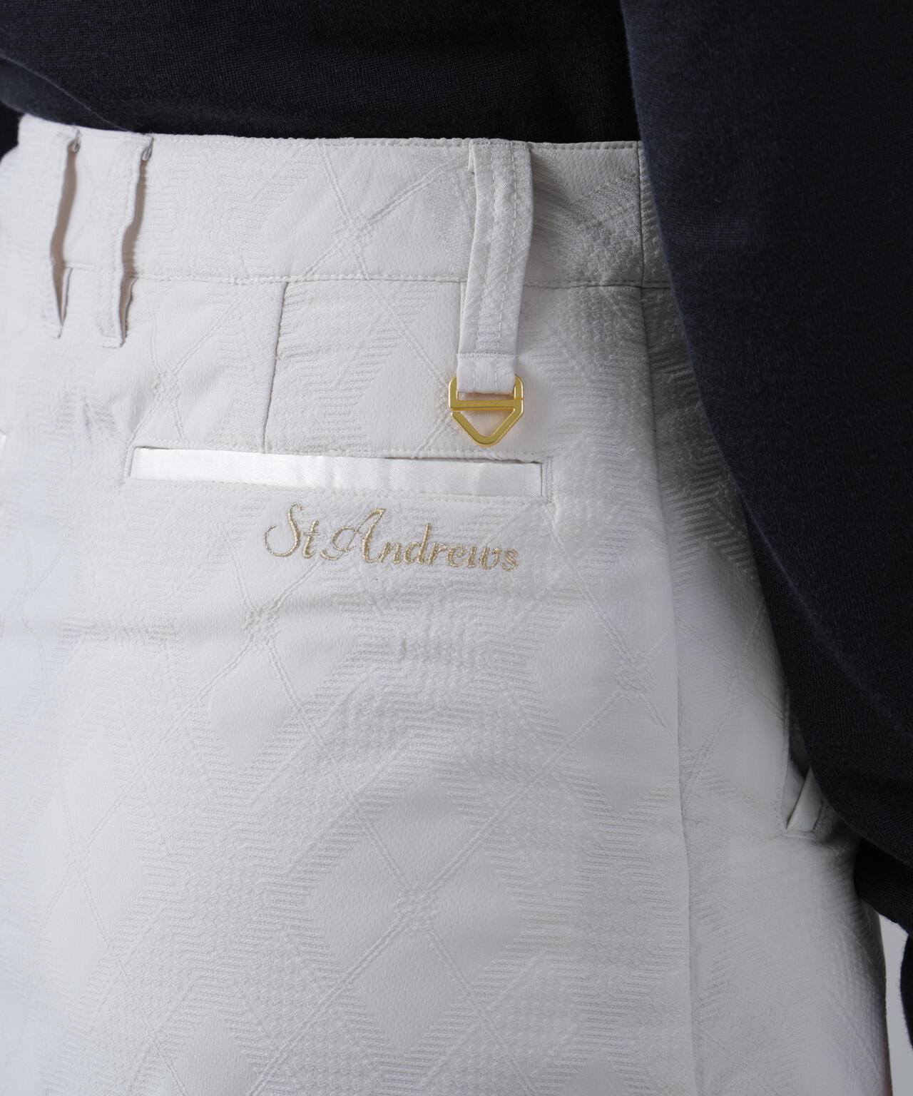 バイアスチェックジャガードスカート (WOMENS) | St ANDREWS（セント
