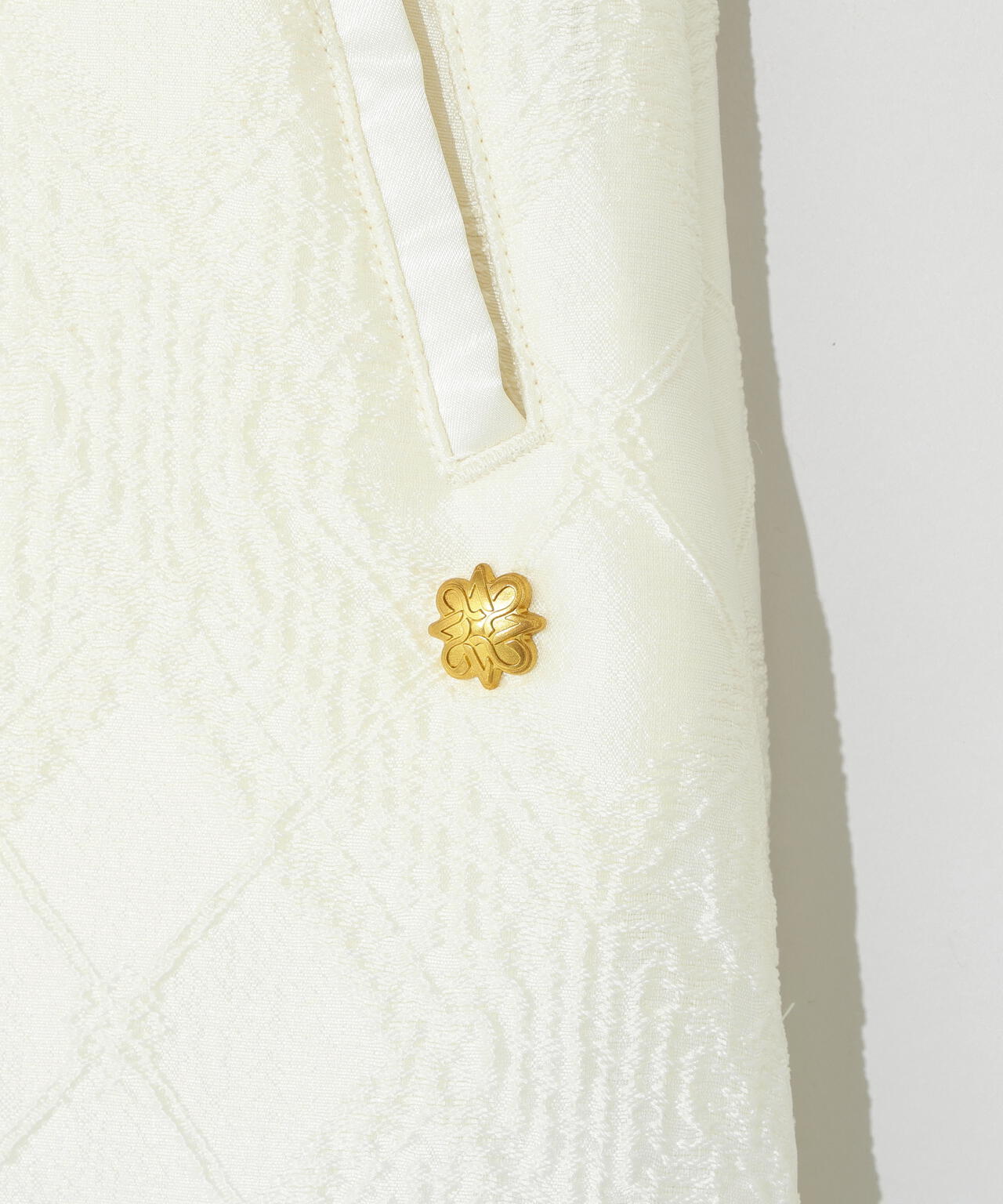 バイアスチェックジャガードスカート (WOMENS)