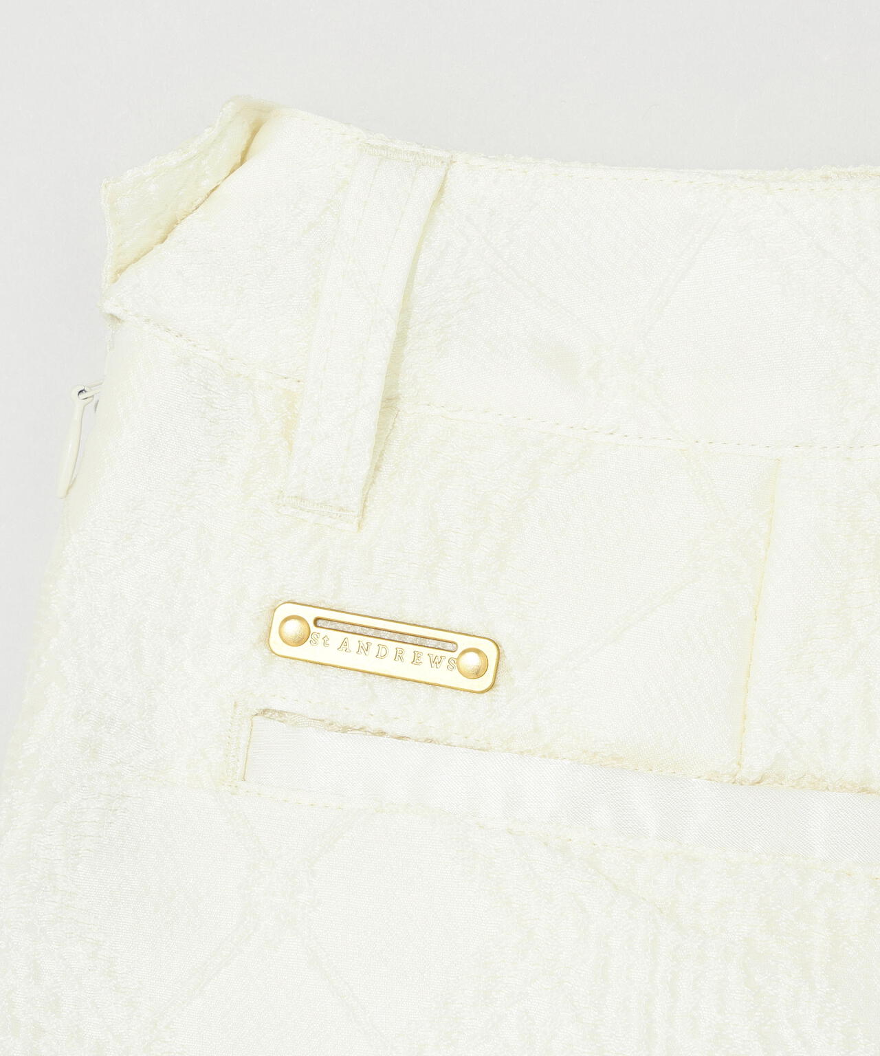バイアスチェックジャガードスカート (WOMENS) | St ANDREWS（セント