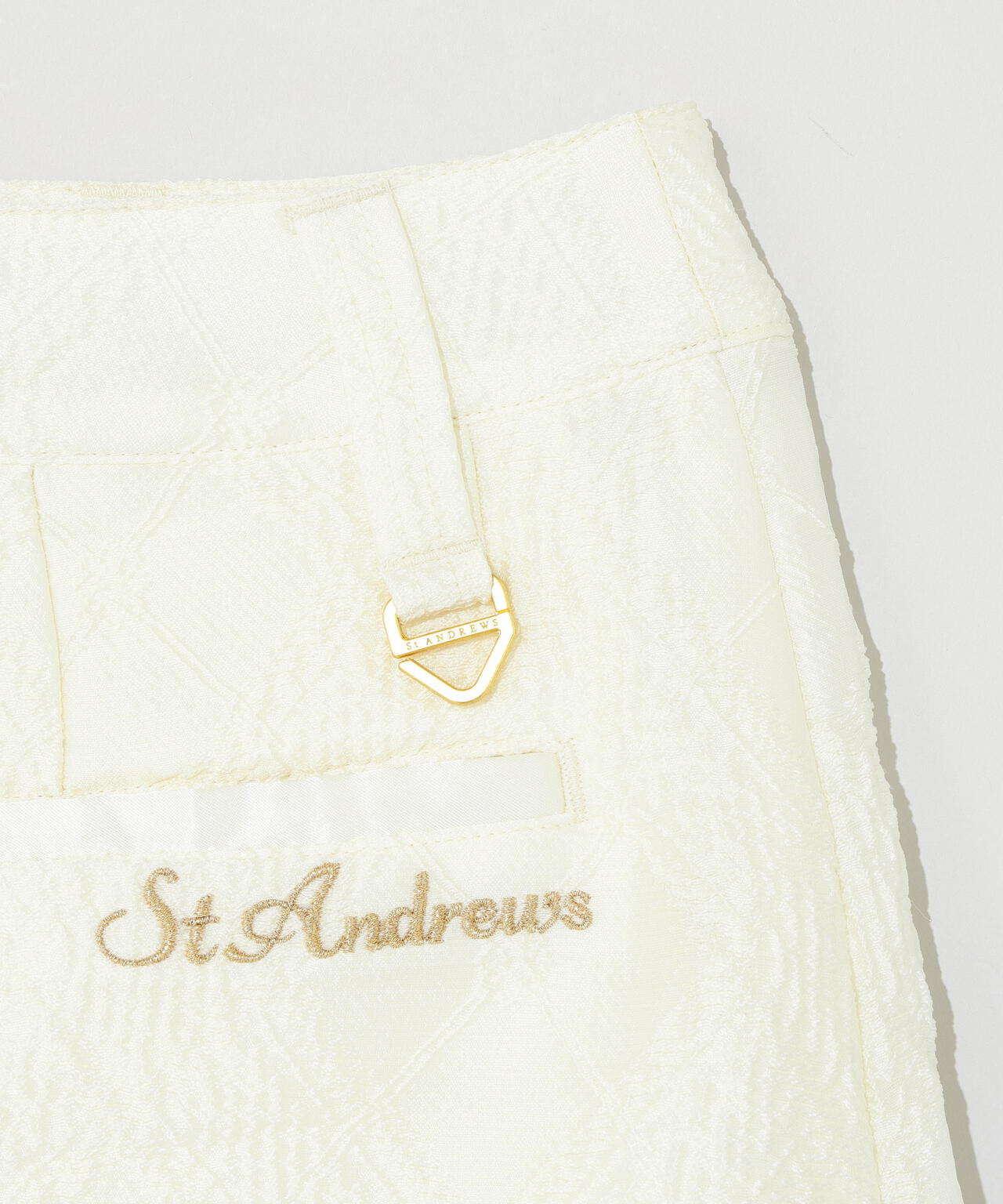 バイアスチェックジャガードスカート (WOMENS) | St ANDREWS（セント
