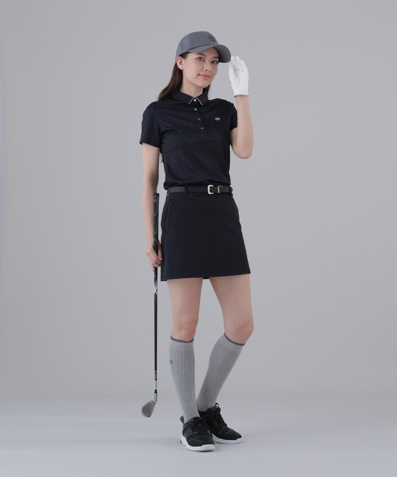 撥水】【ストレッチ】ナイロンタフタスカート (WOMENS) | St ANDREWS