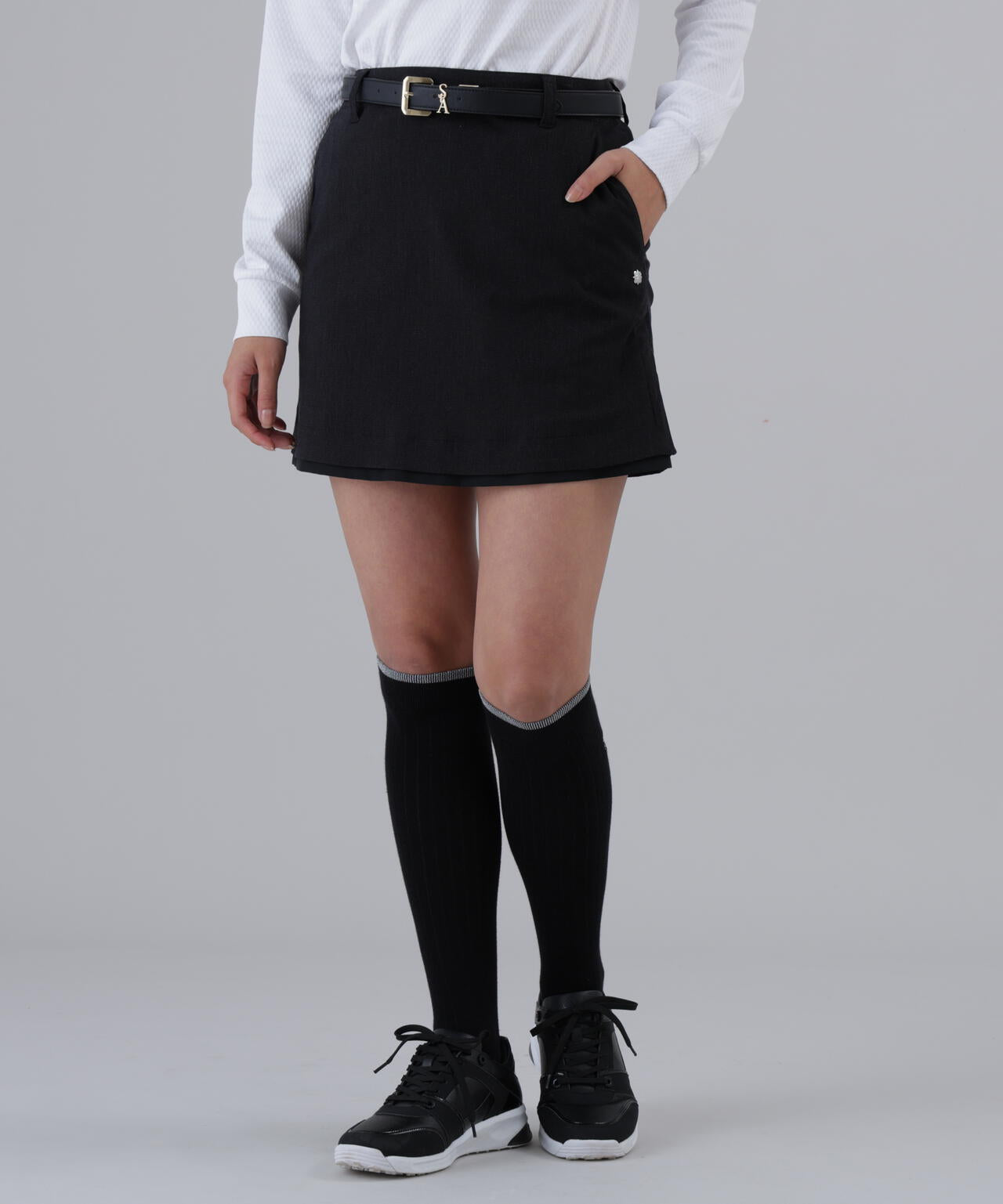 ドビーストレッチスカート