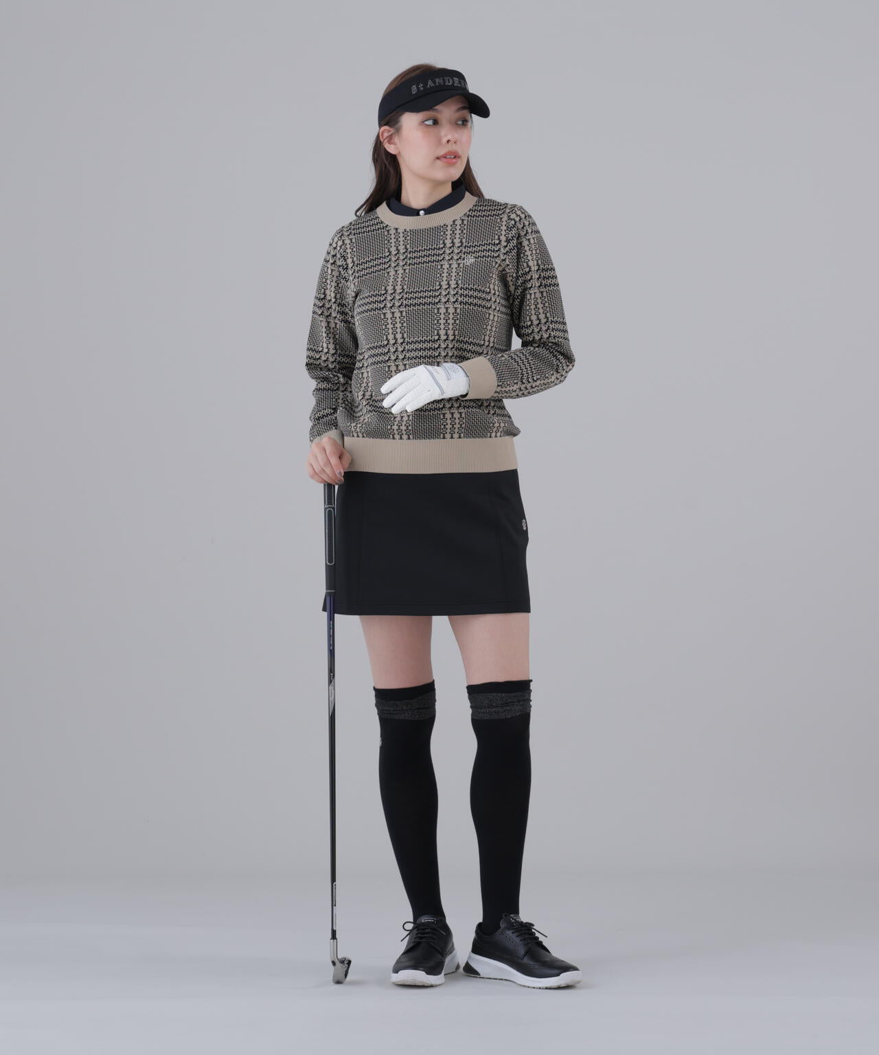 St ANDREWS セントアンドリュース セットアップ ダンボールニット オンライン限定SALE】ダンボールニットスカート (WOMENS) | St ANDREWS