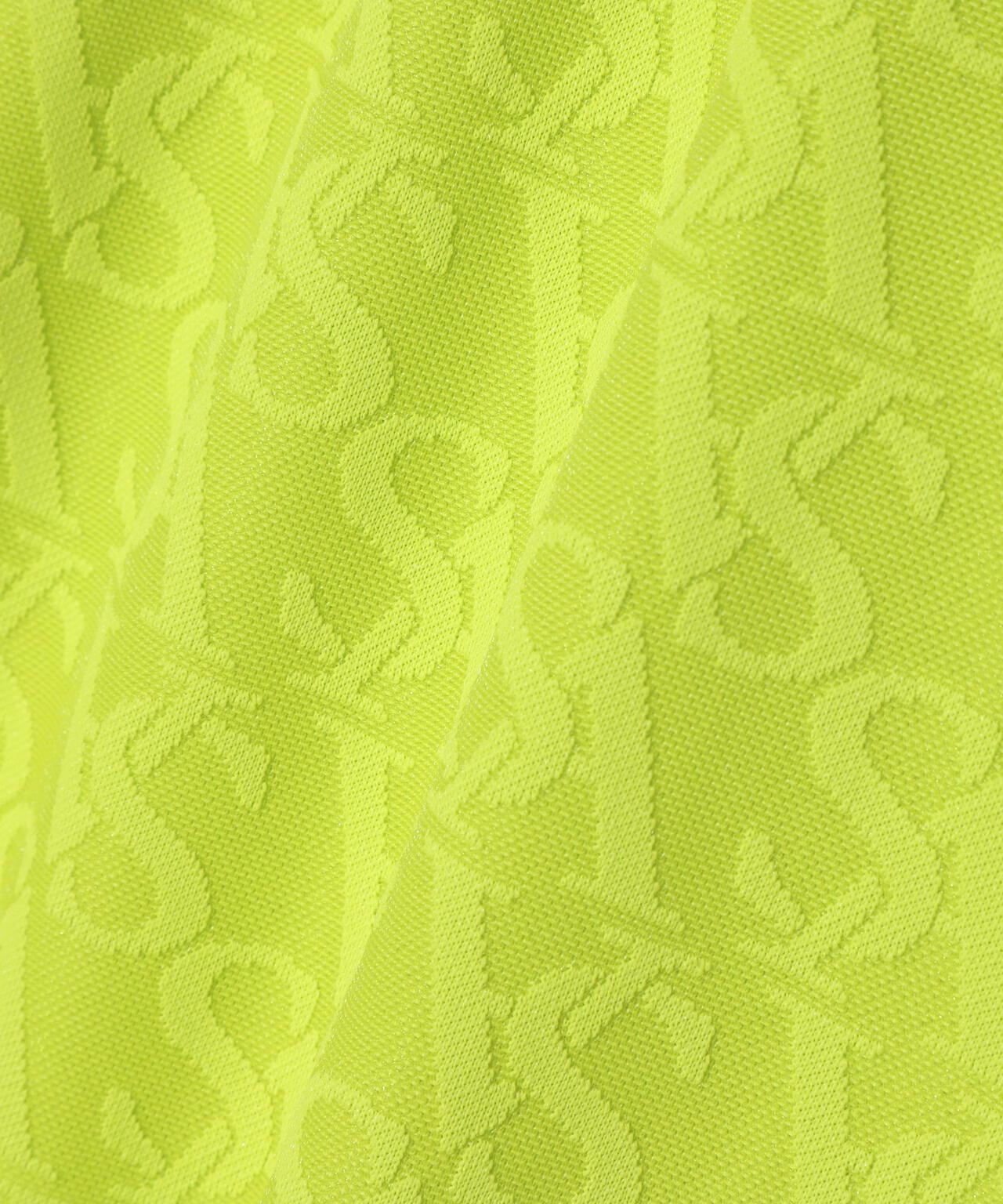 SAロゴジャガード無地半袖シャツ (WOMENS)