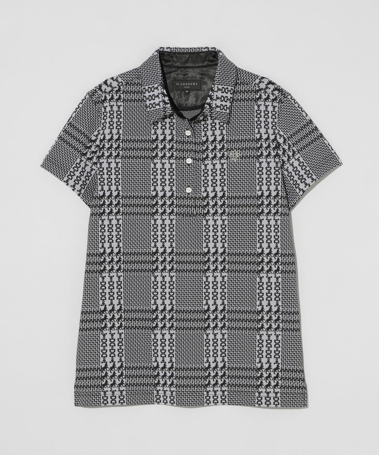 ホースビットチェックジャガード半袖シャツ (WOMENS)