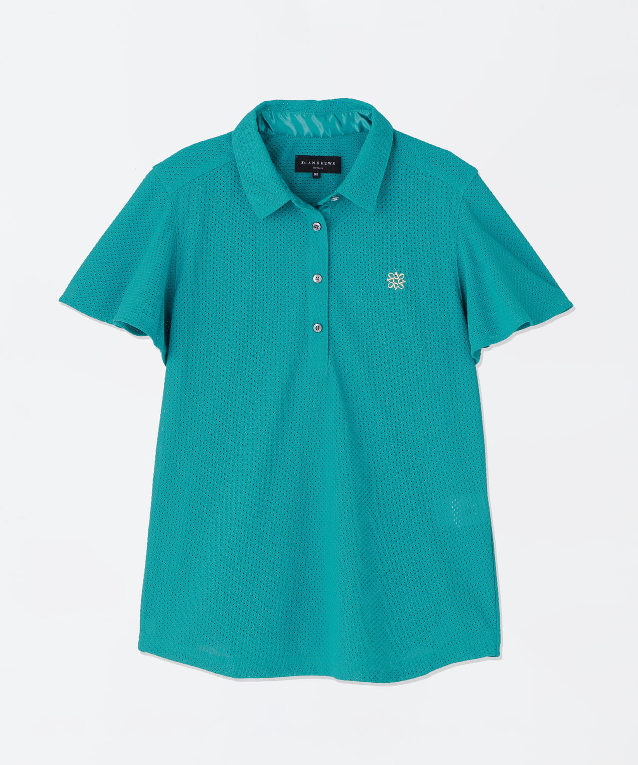 ビッグメッシュ半袖フリルシャツ (WOMENS) | St ANDREWS（セント