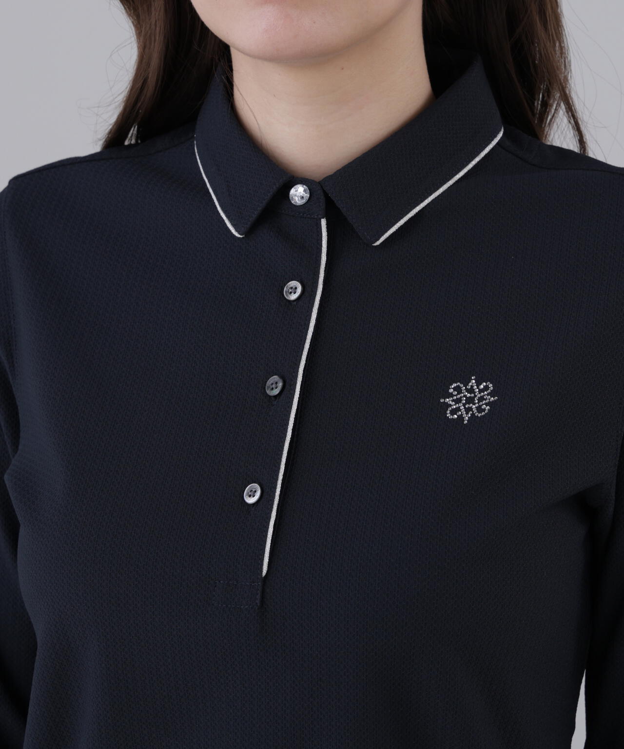 SPX裏使いジャガード長袖シャツ (WOMENS)