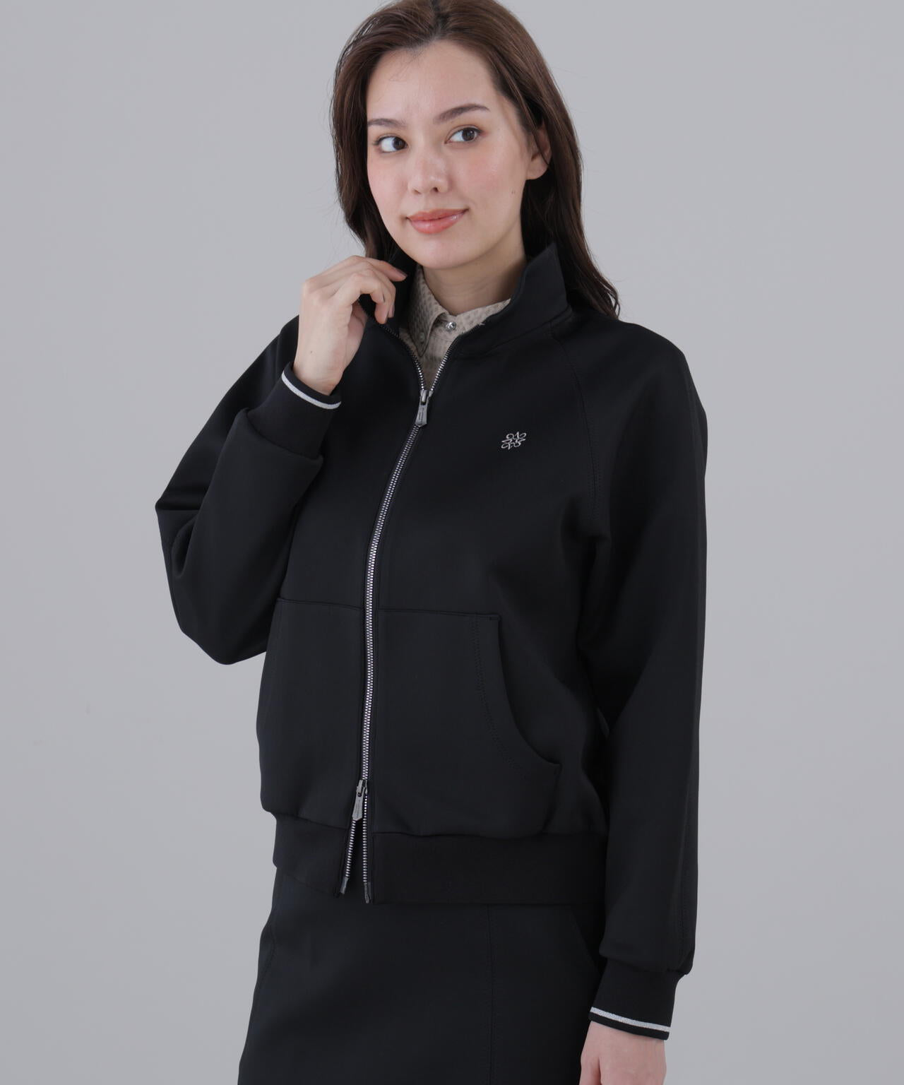 ダンボールニットブルゾン (WOMENS)