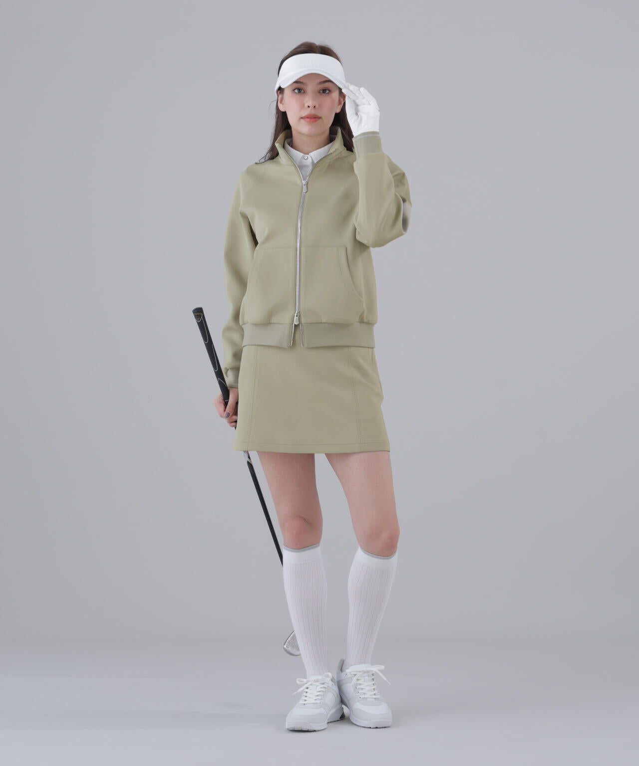 セントアンドリュース　パーカー　スカート　セットアップ　ダンボールニット オンライン限定SALE】ダンボールニットブルゾン (WOMENS) | St ANDREWS
