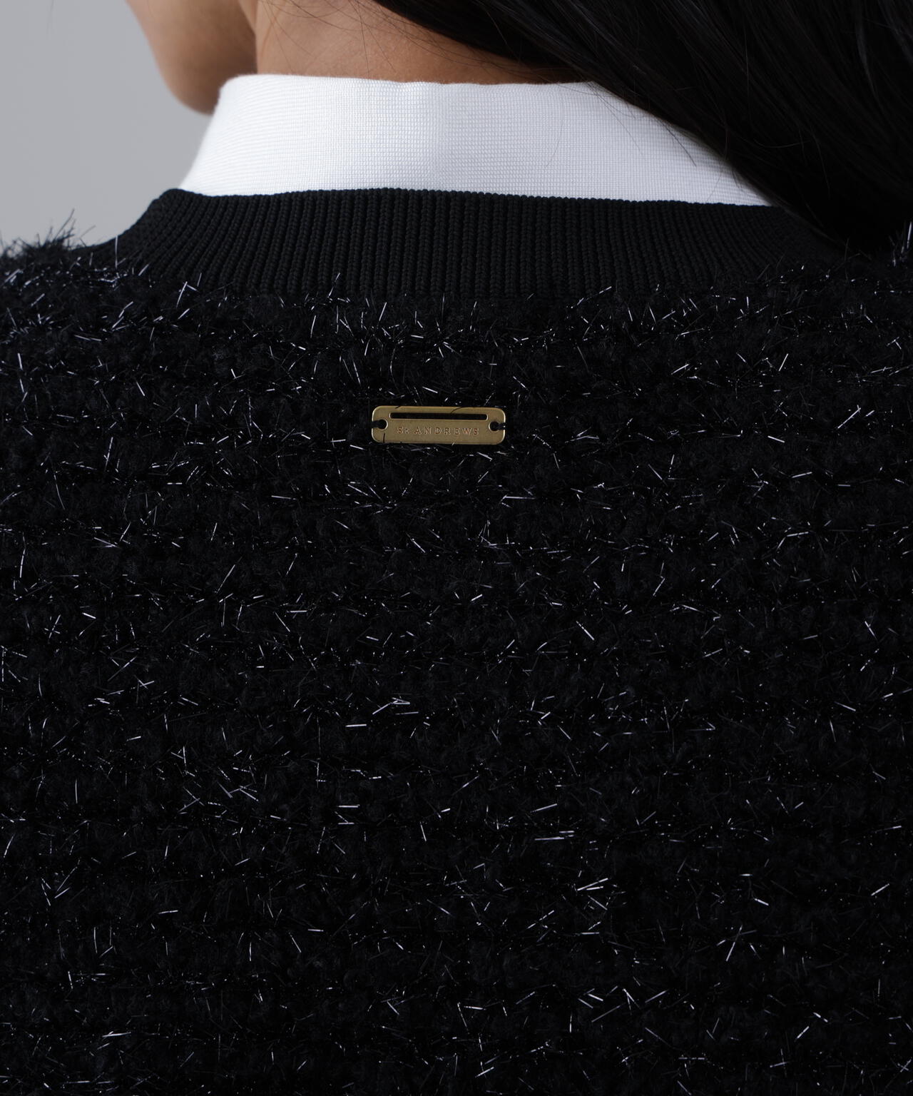 ファンシークルーネックニットプルオーバー (WOMENS)