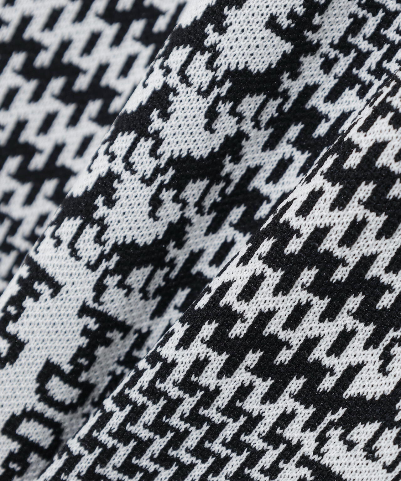 14Gホースビットチェックジャガードプルオーバーニット (WOMENS)