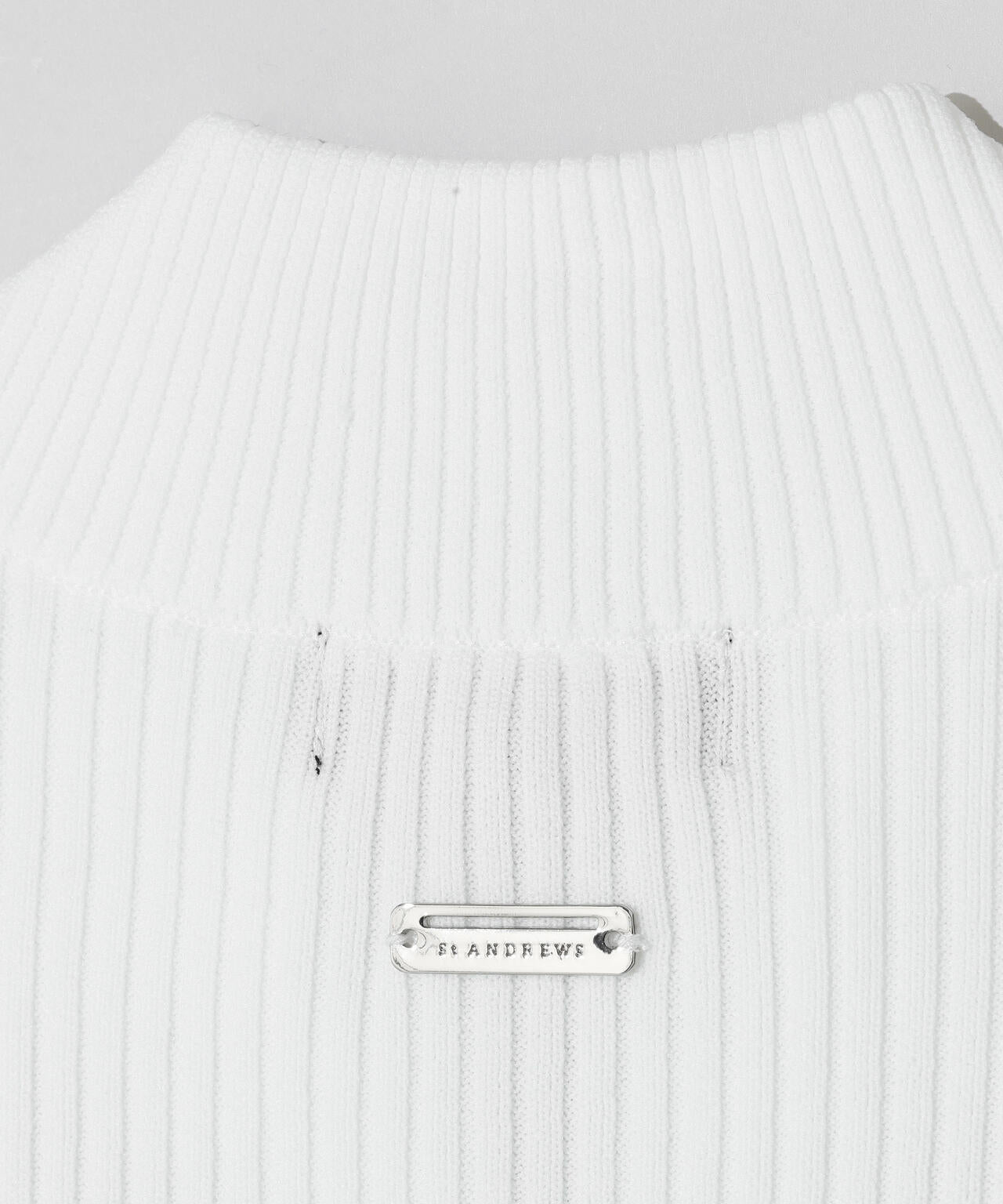 ジップアップニットベスト (WOMENS)