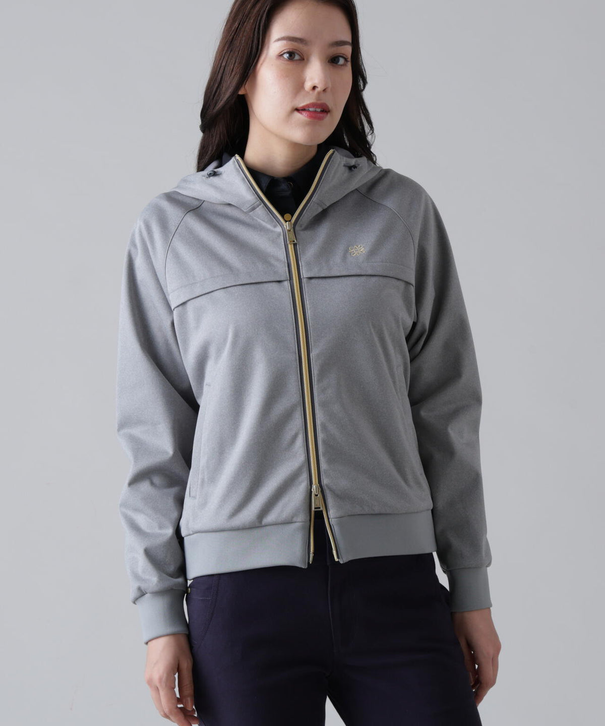 [防風・撥水] スムースボンディングブルゾン (WOMENS)